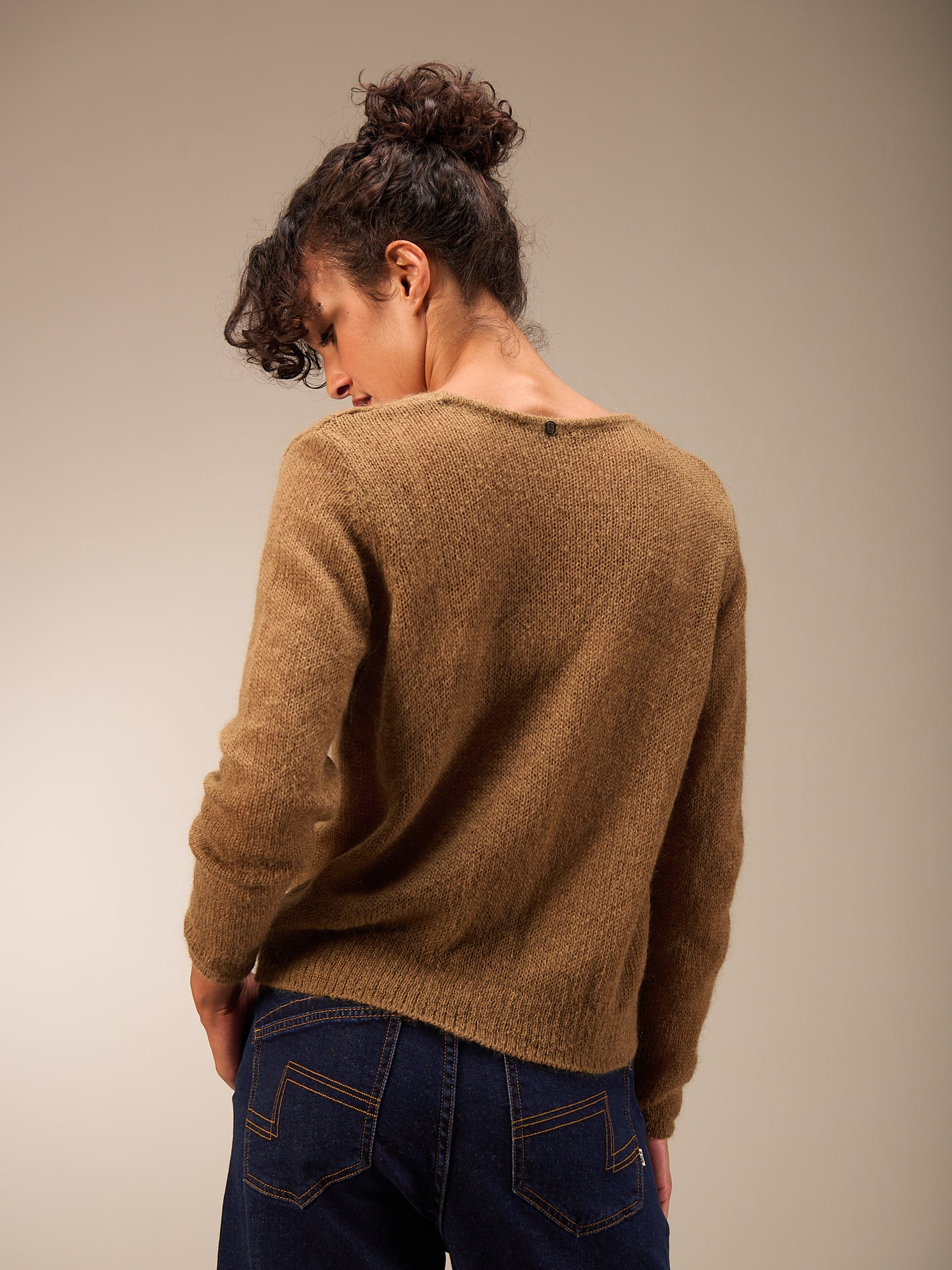 Giacca in maglia con chiusura con bottoni