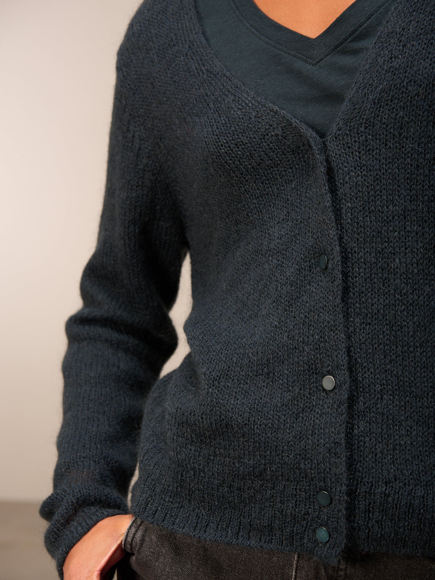 Button-up cardigan