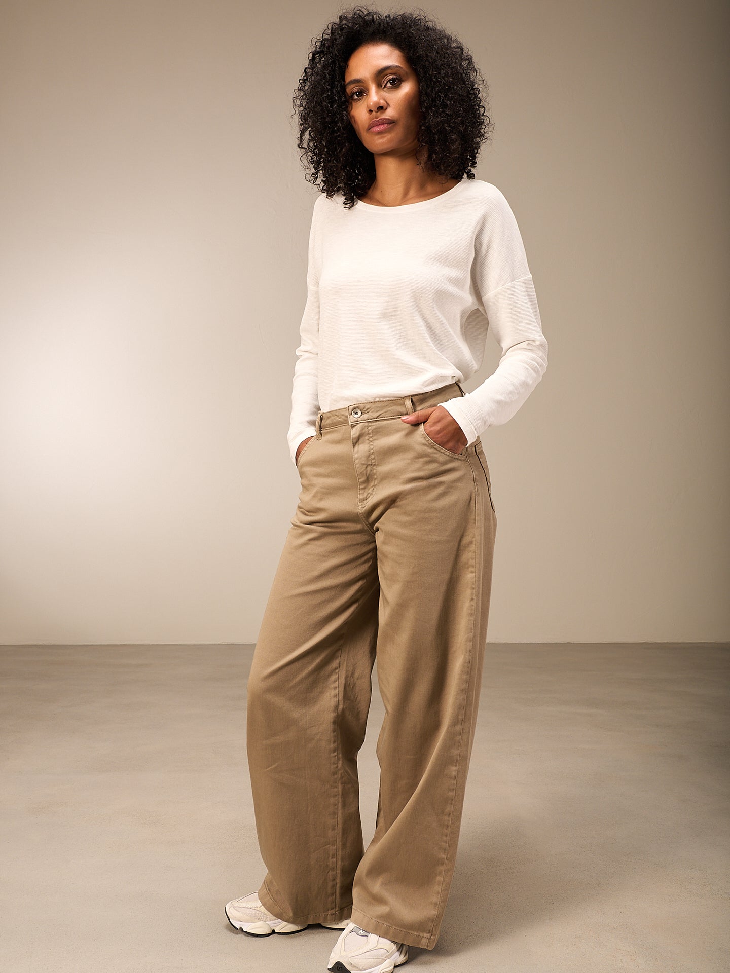 Pantaloni wide leg