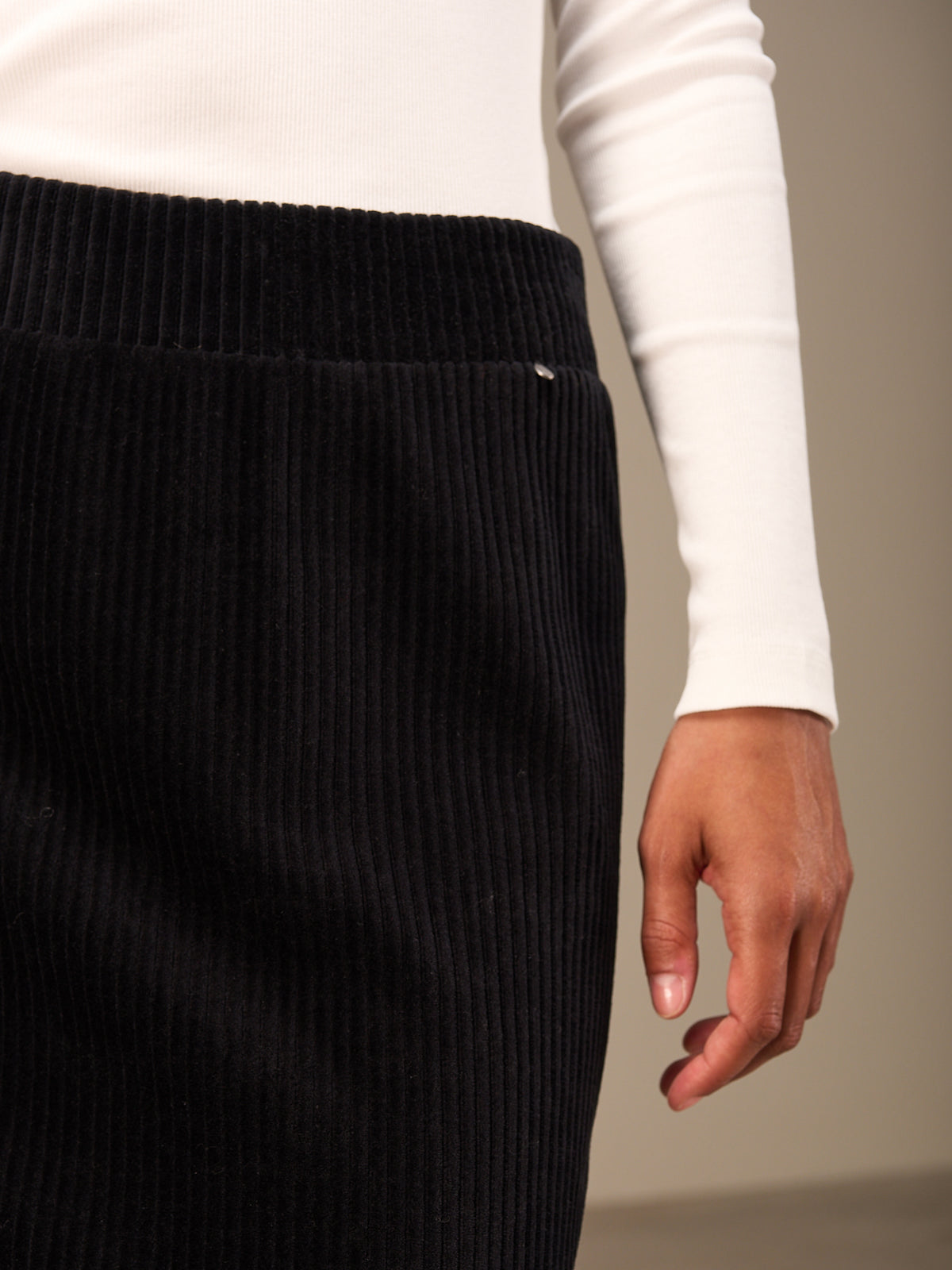 Corduroy skirt