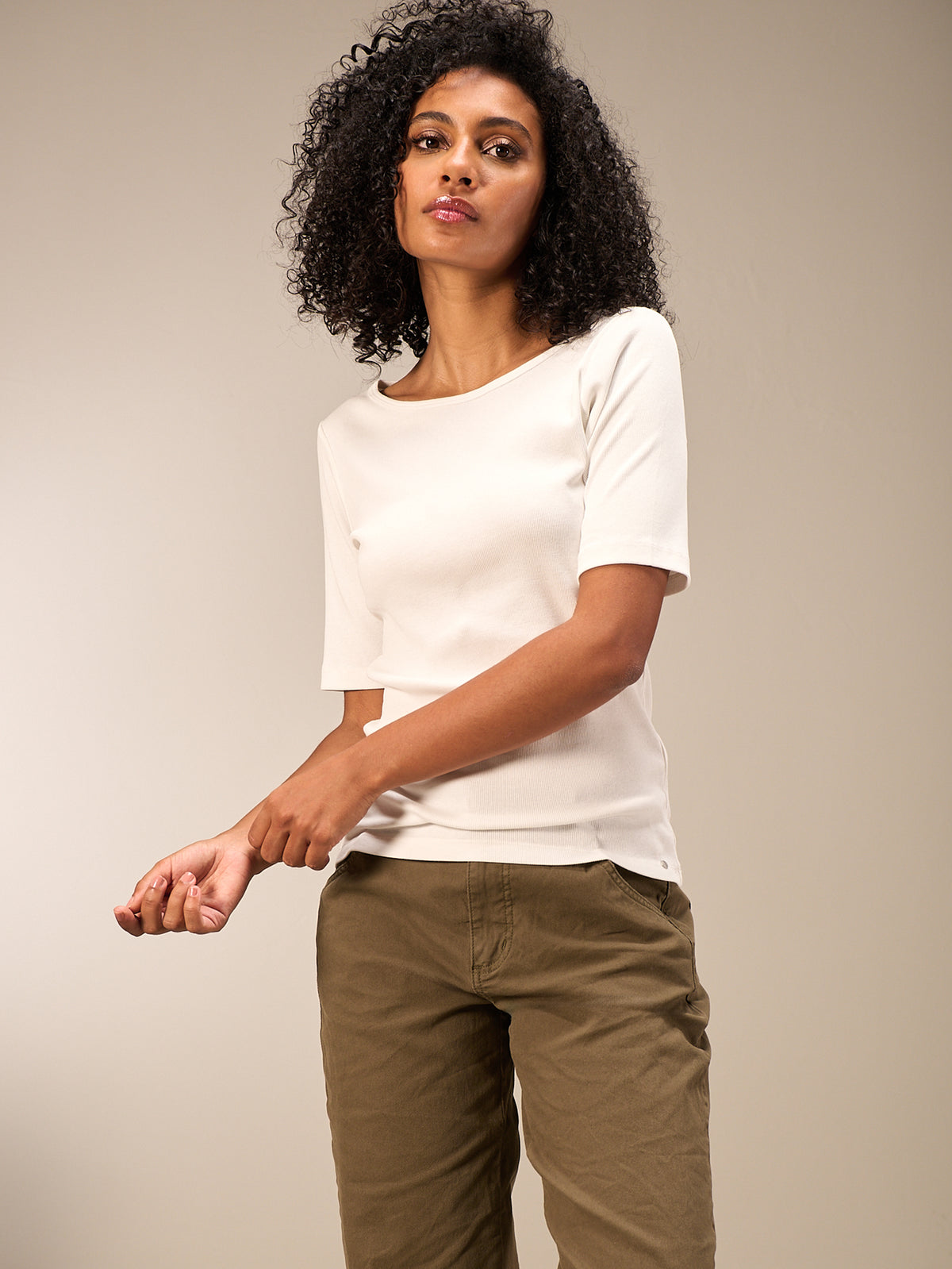 Ribbed shirt