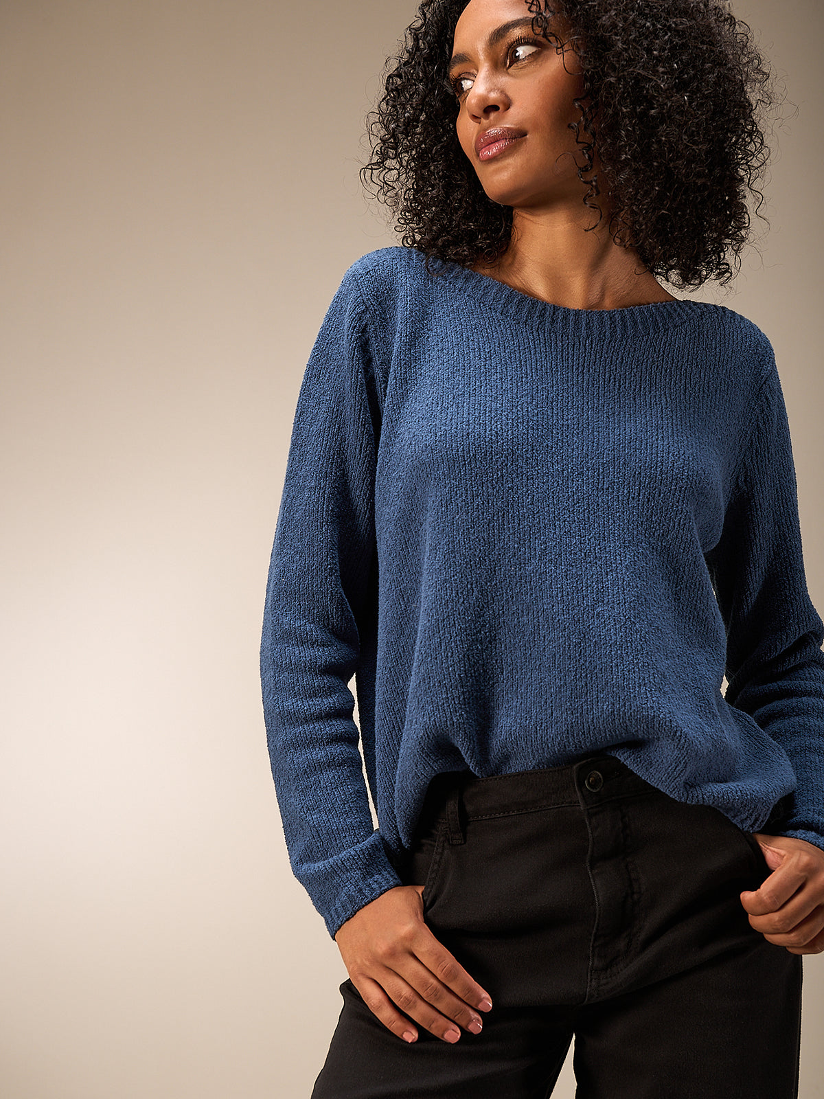 Chunky knit sweater