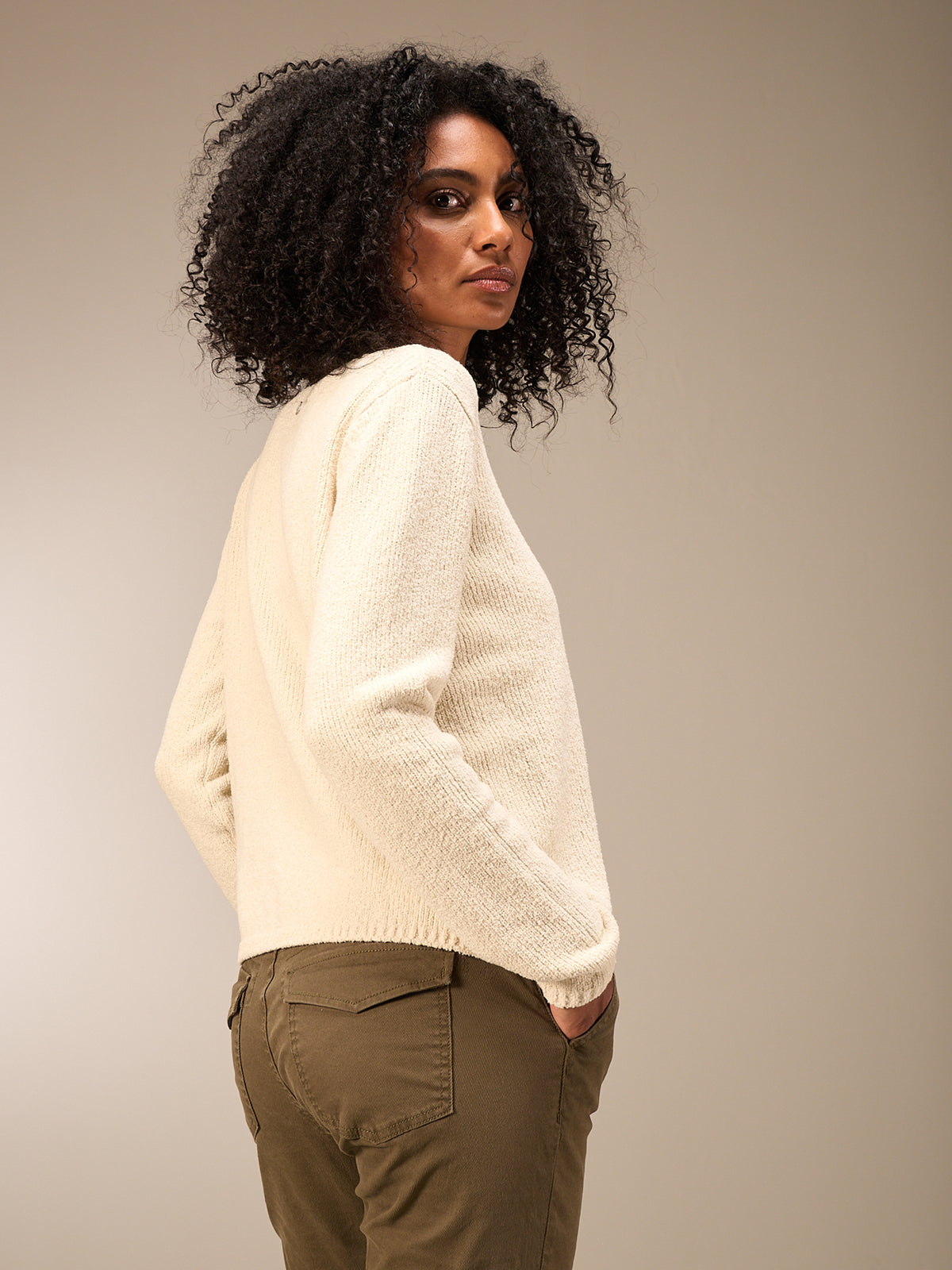 Chunky knit sweater