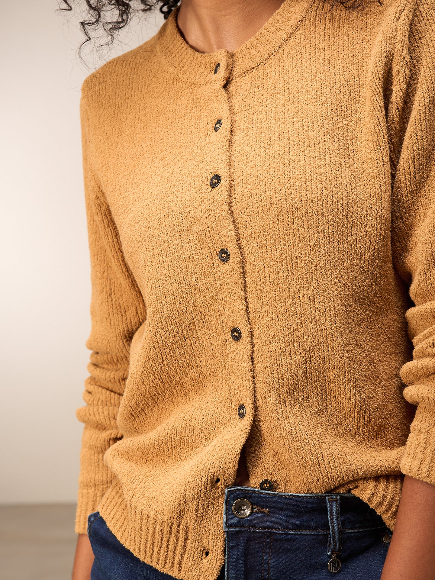 Giacca in maglia con chiusura con bottoni