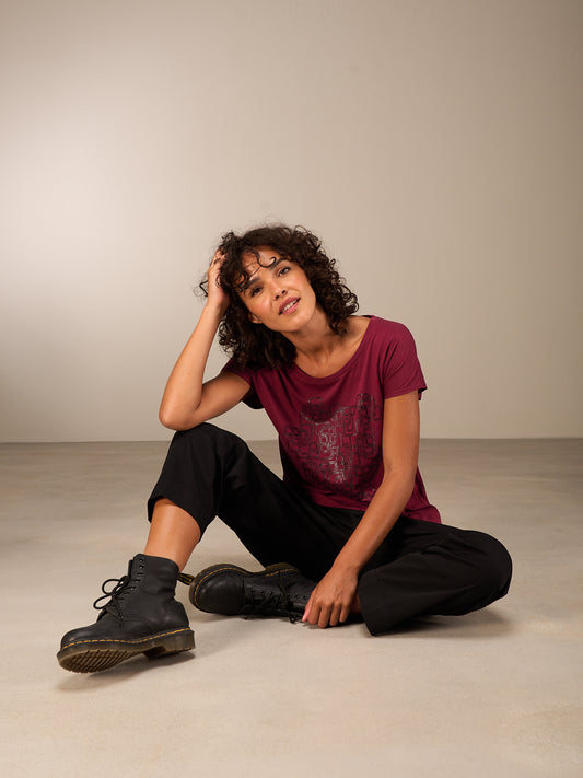 Maglietta con stampa