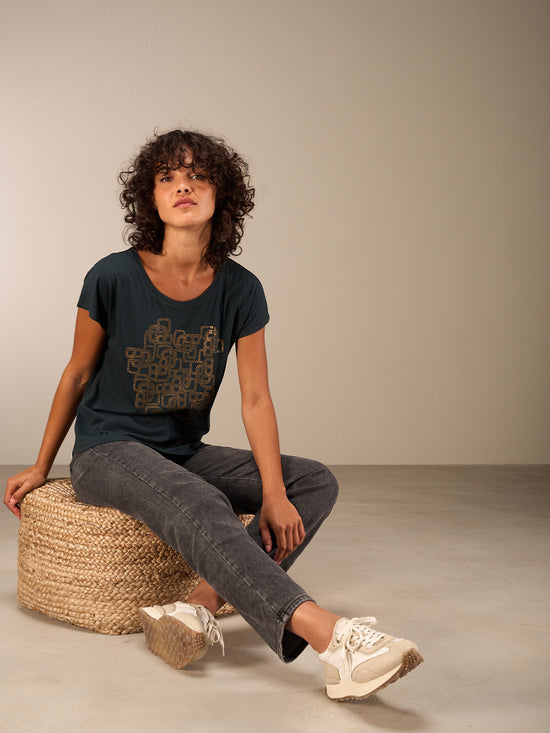 Maglietta con stampa