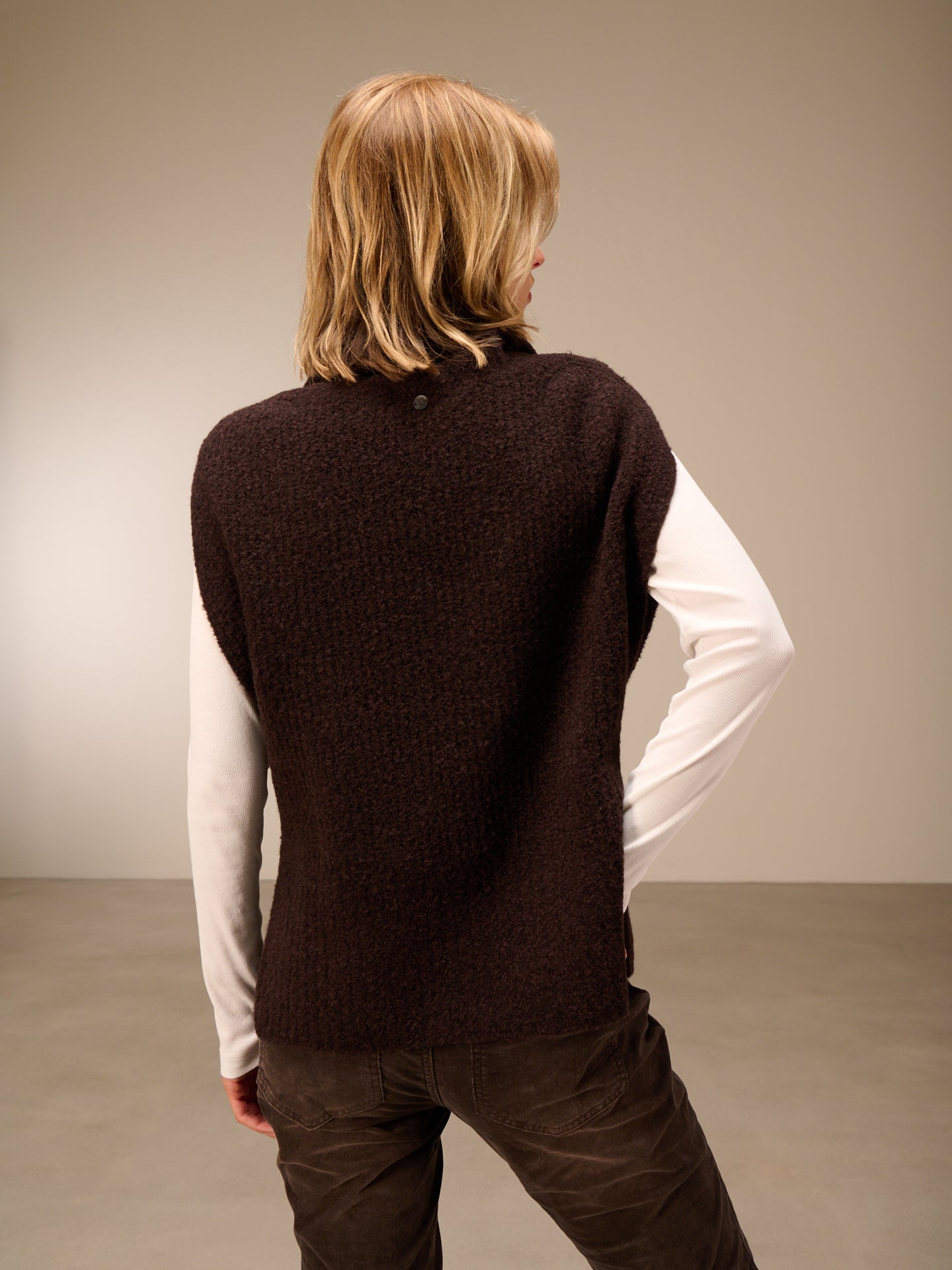 Pullunder mit Kragen