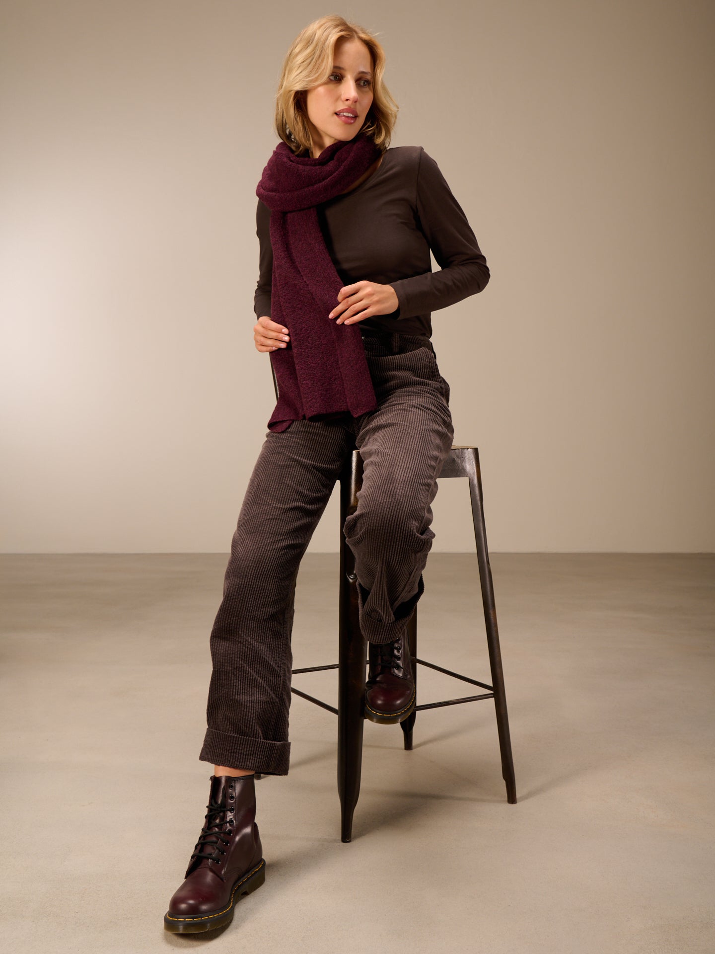 Wool scarf