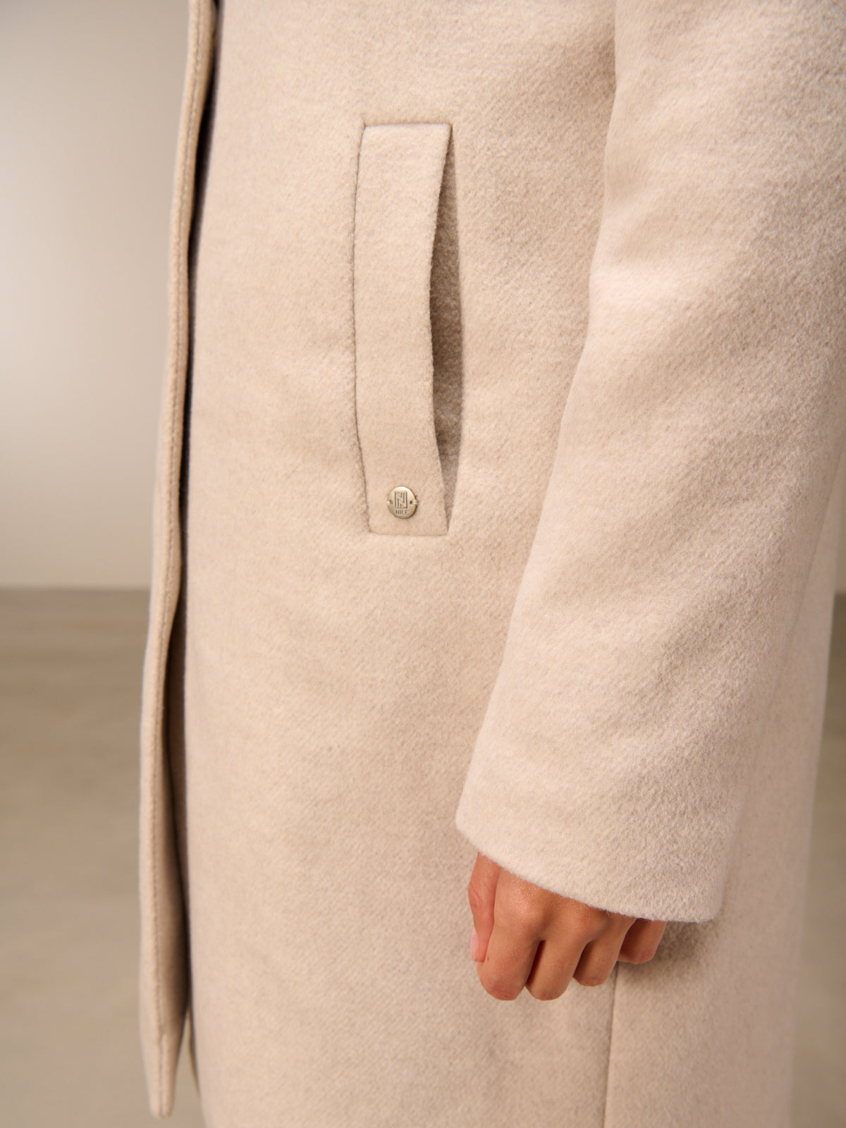 Cappotto con cappuccio