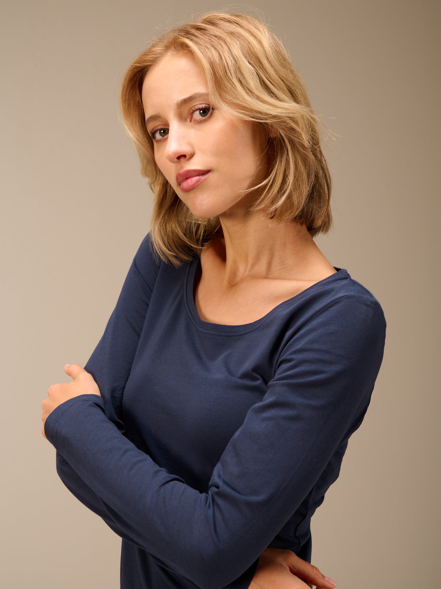 Round-neck shirt
