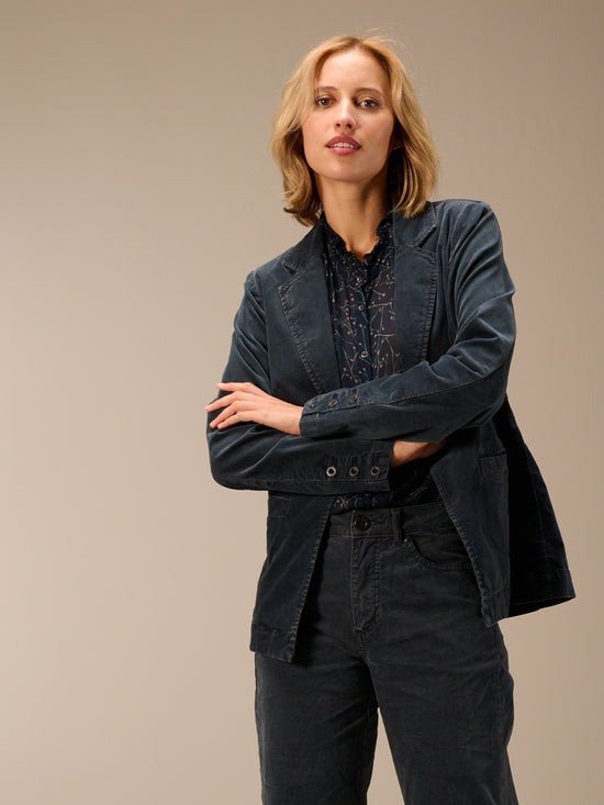 Corduroy blazer