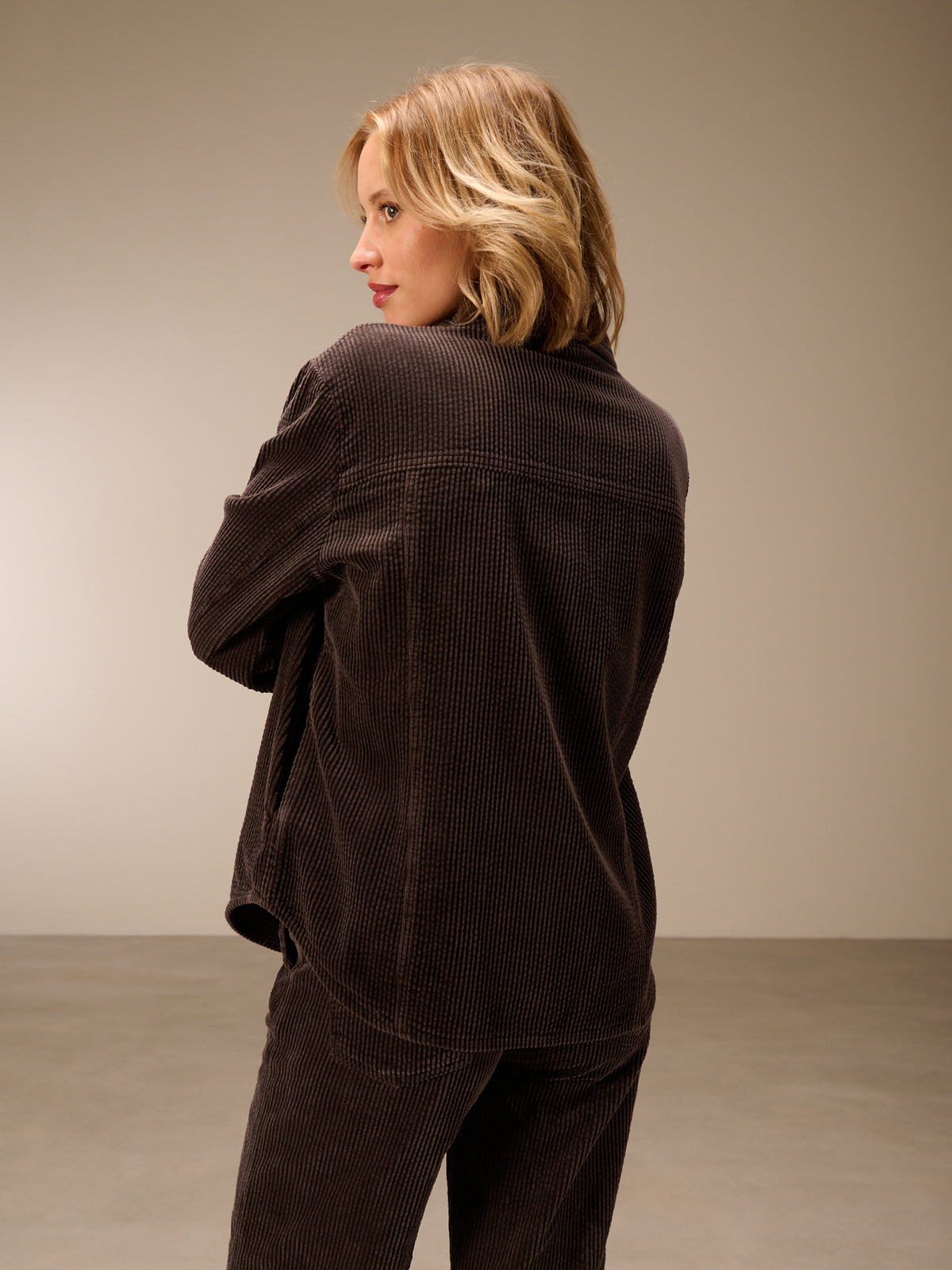 veste avec col de chemise
