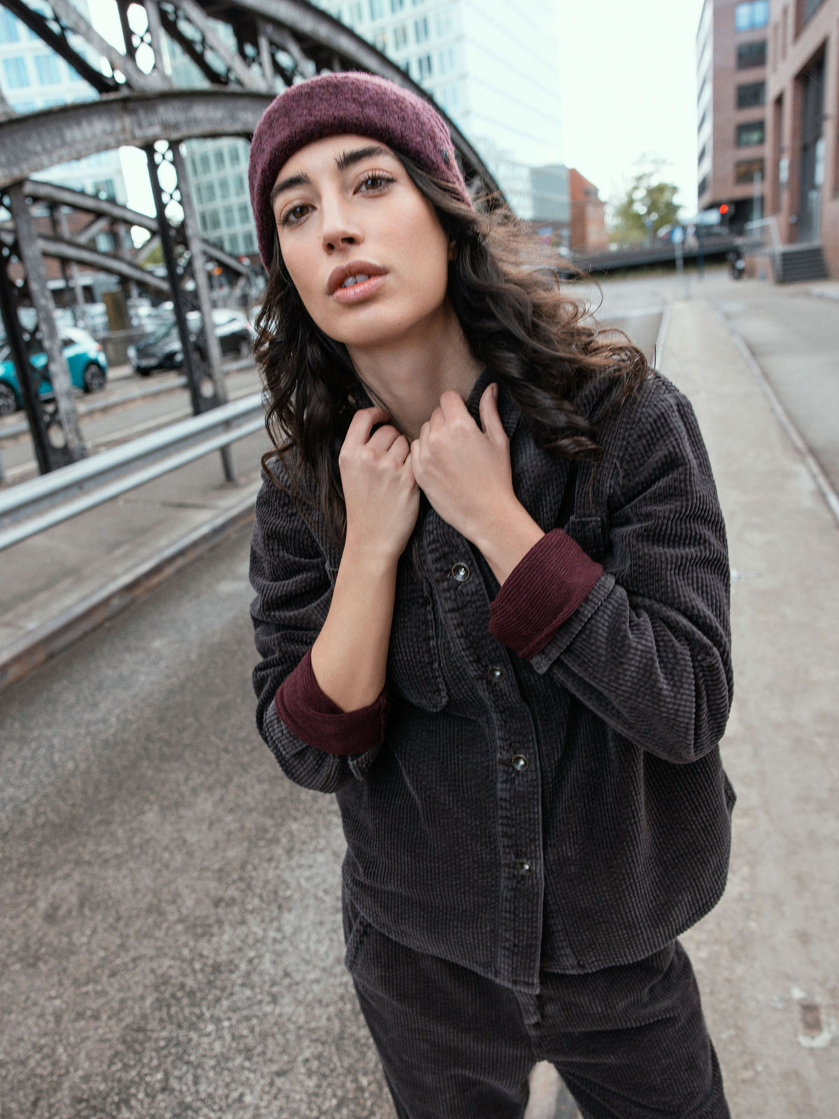 veste avec col de chemise