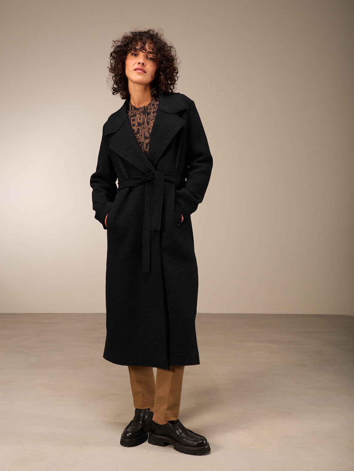 manteau en laine