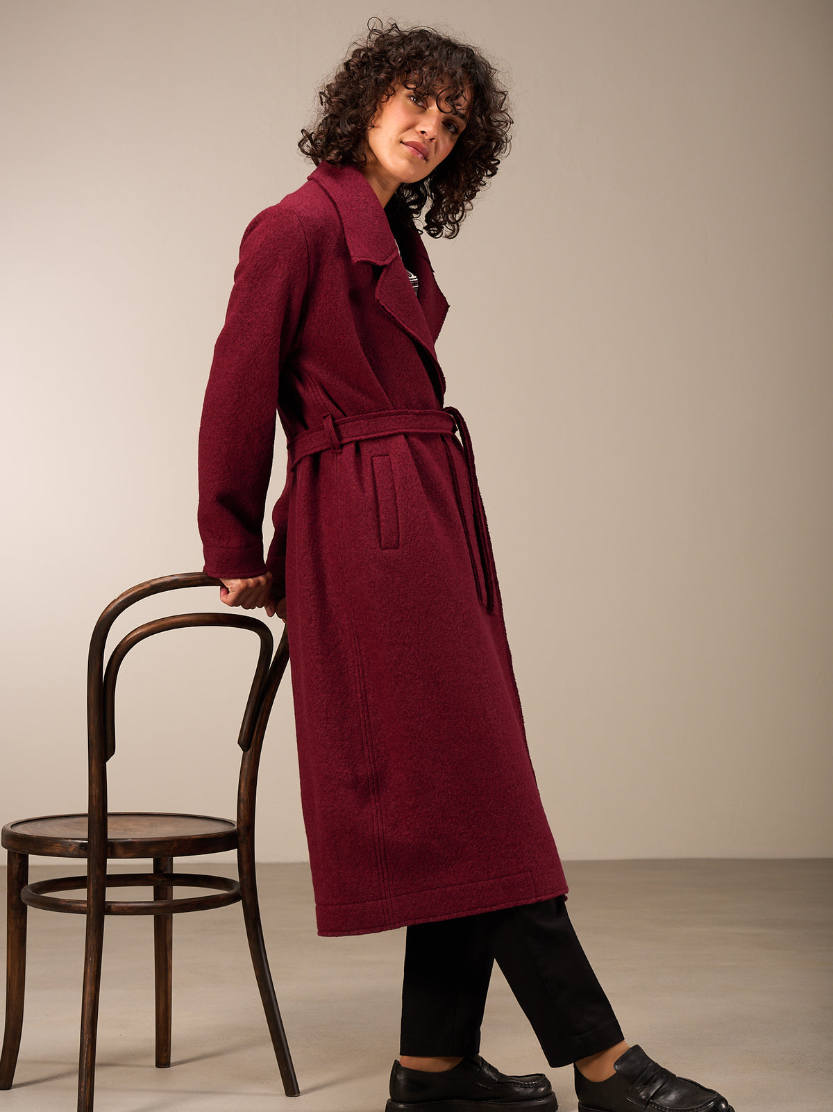 manteau en laine