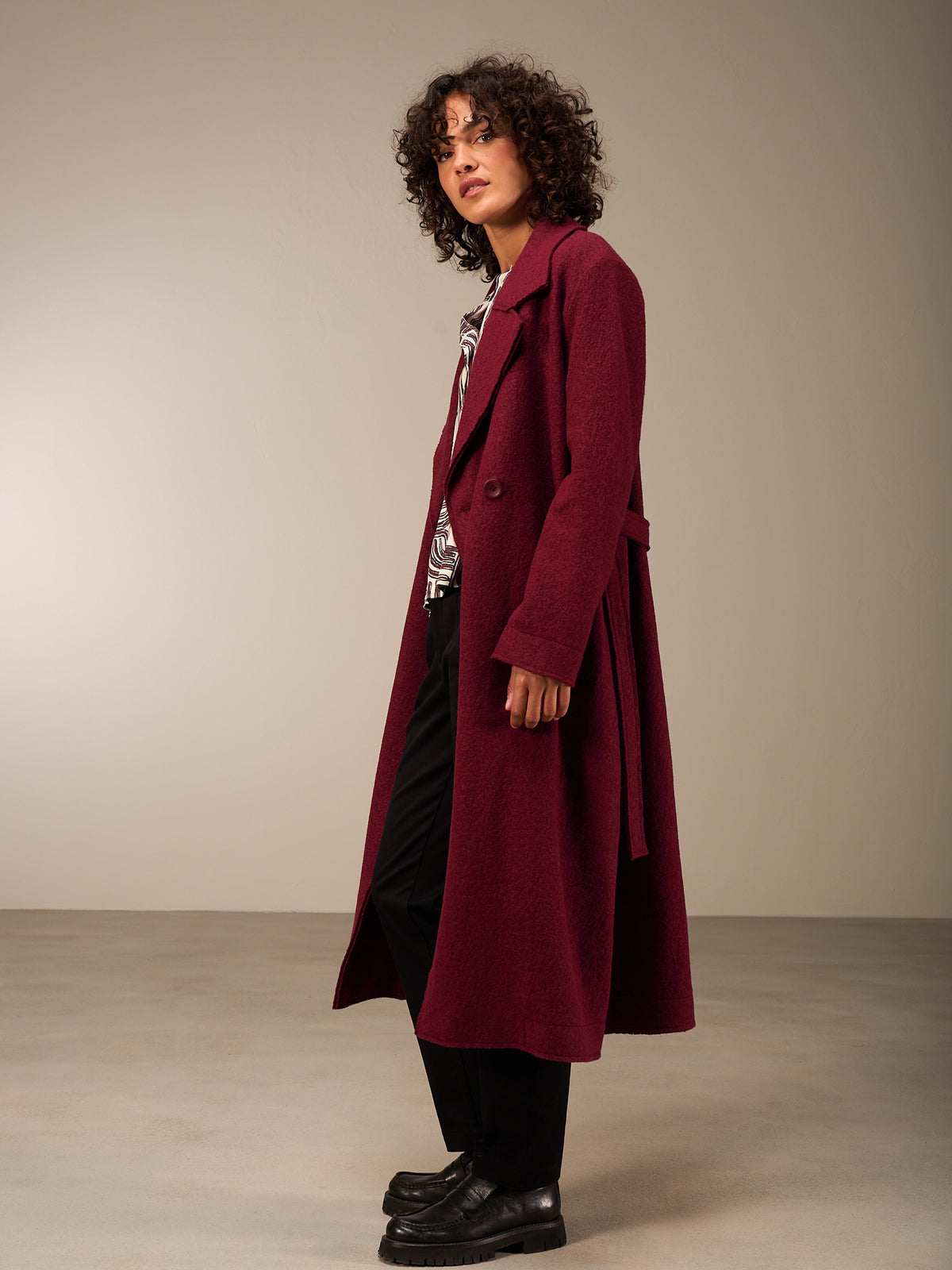 manteau en laine