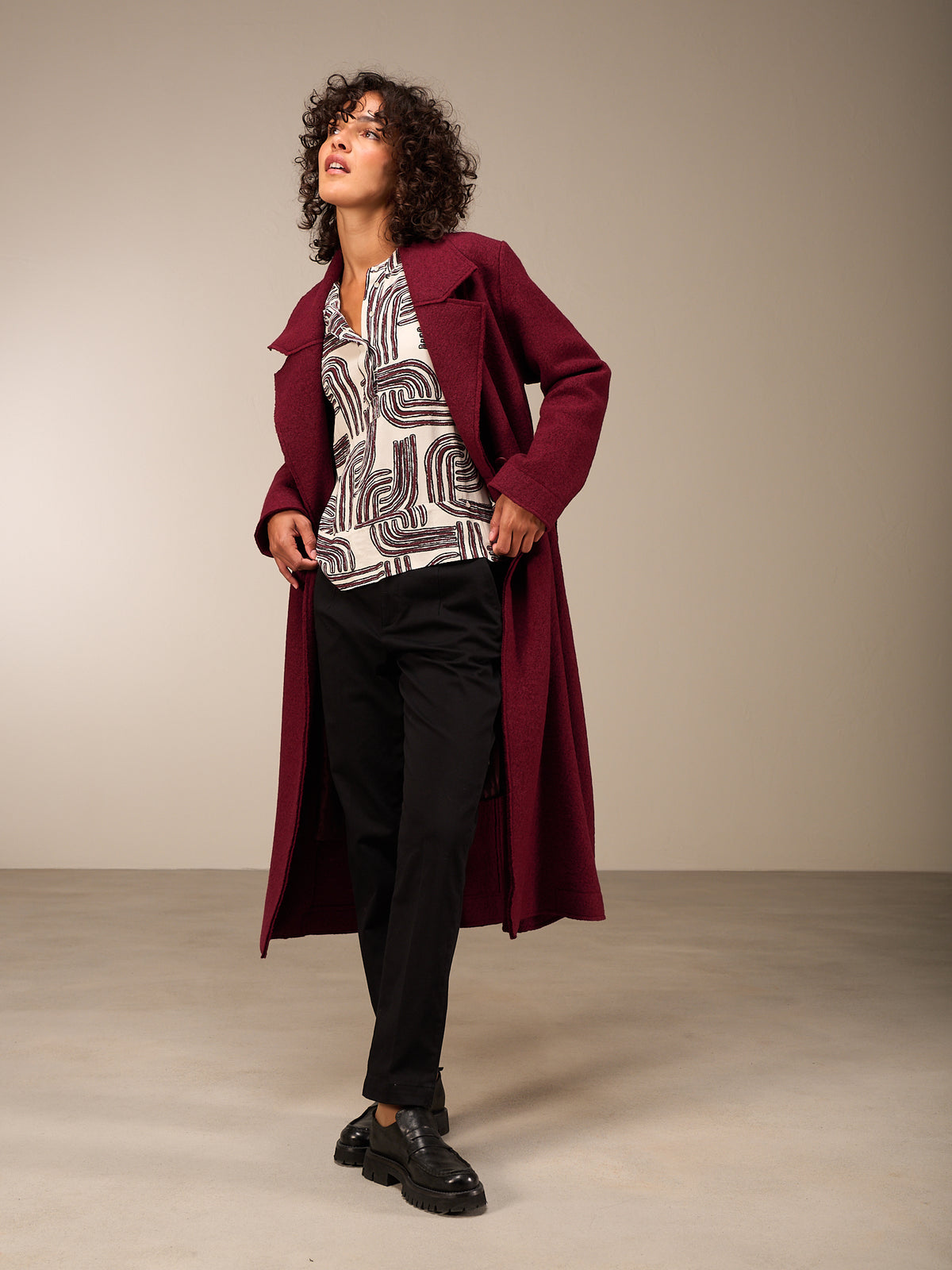 manteau en laine