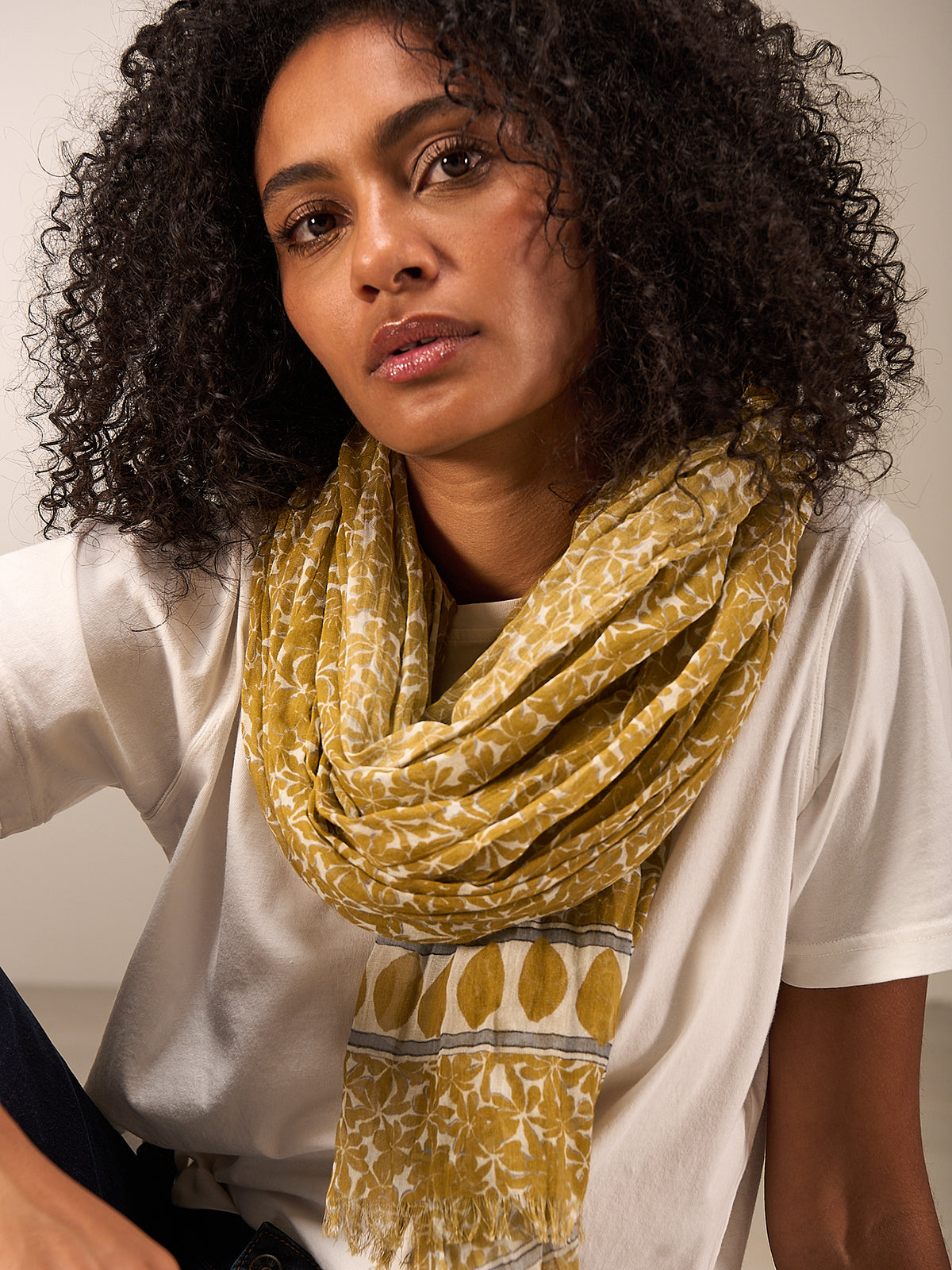 Printed scarf