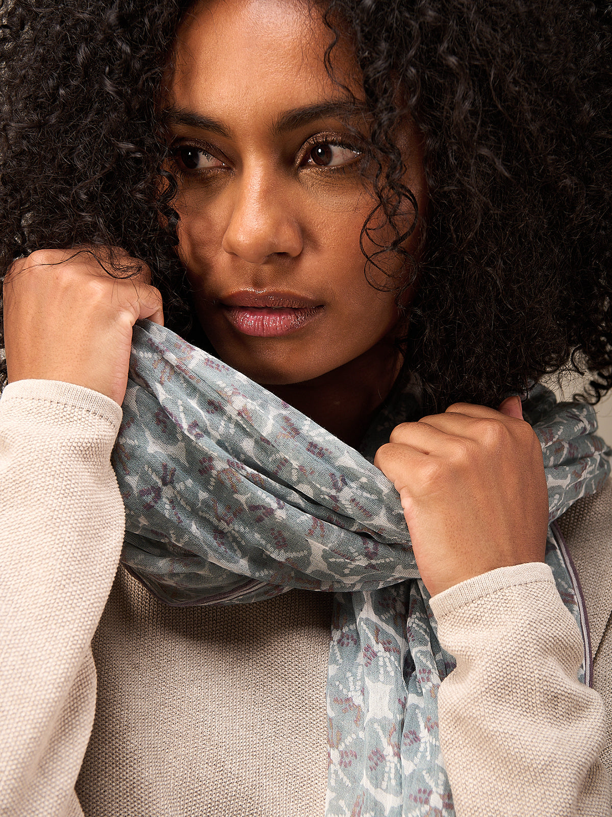 Printed scarf
