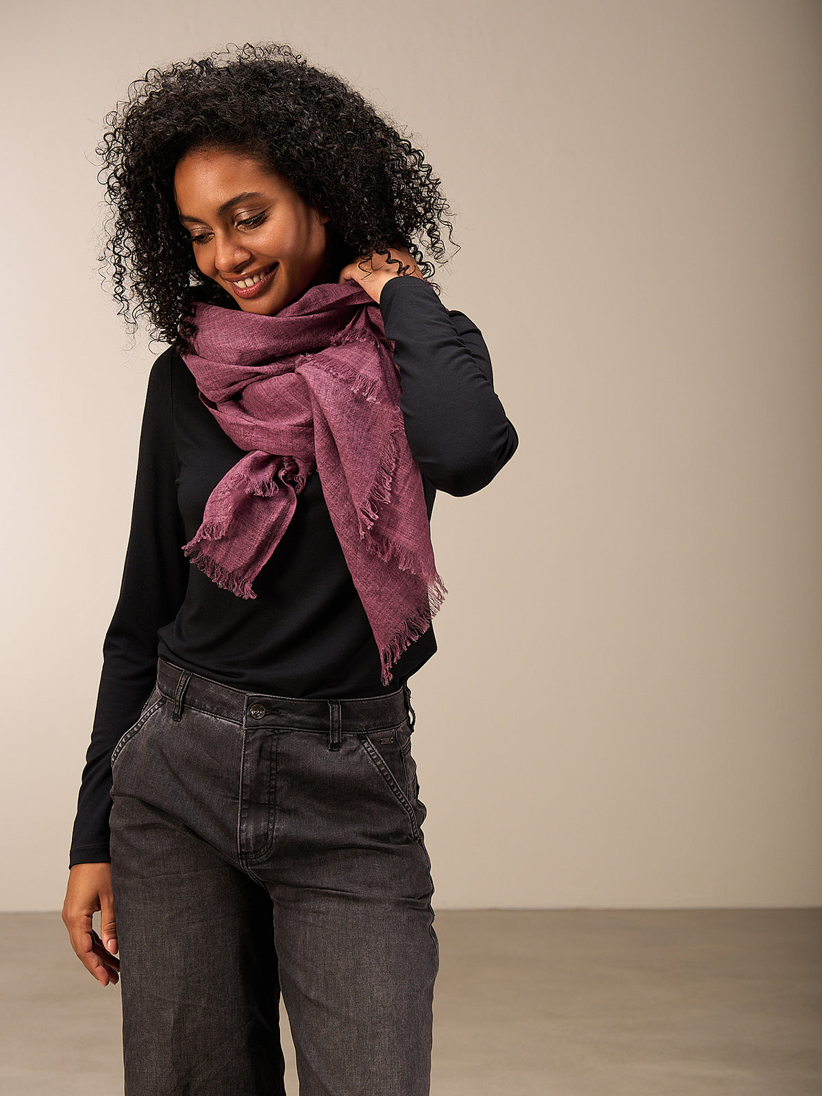 Wool scarf