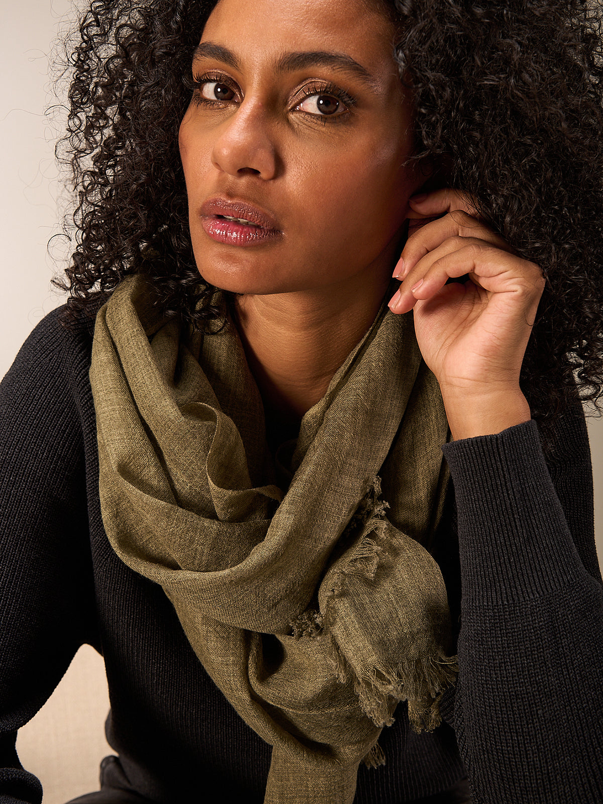 Wool scarf