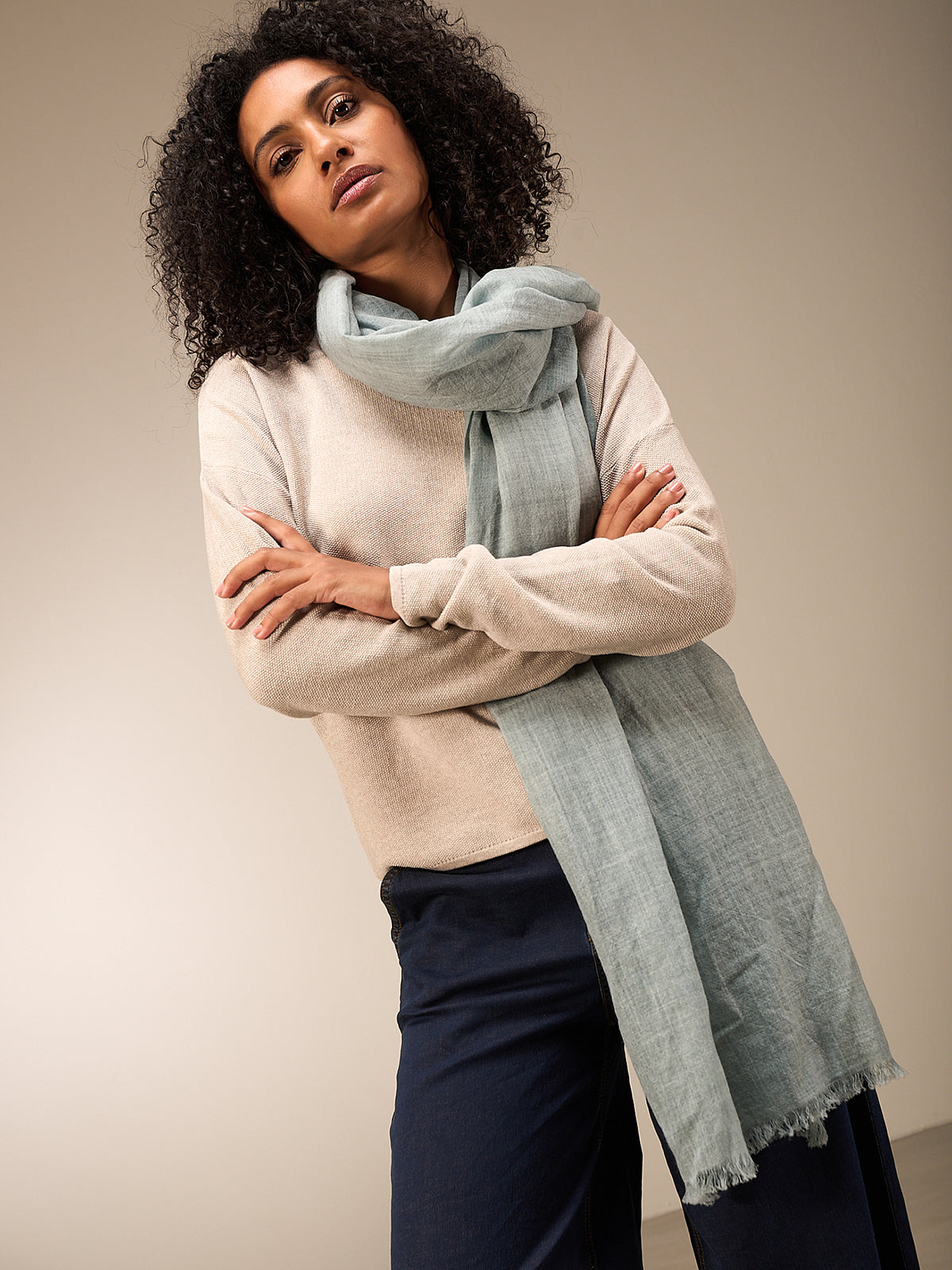 Wool scarf