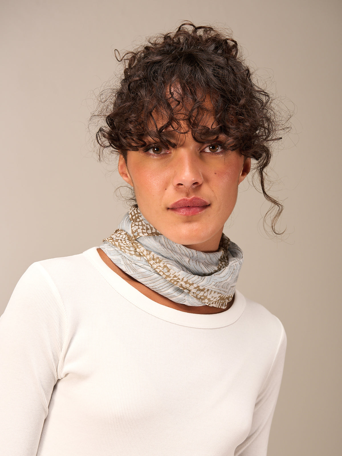 Printed scarf