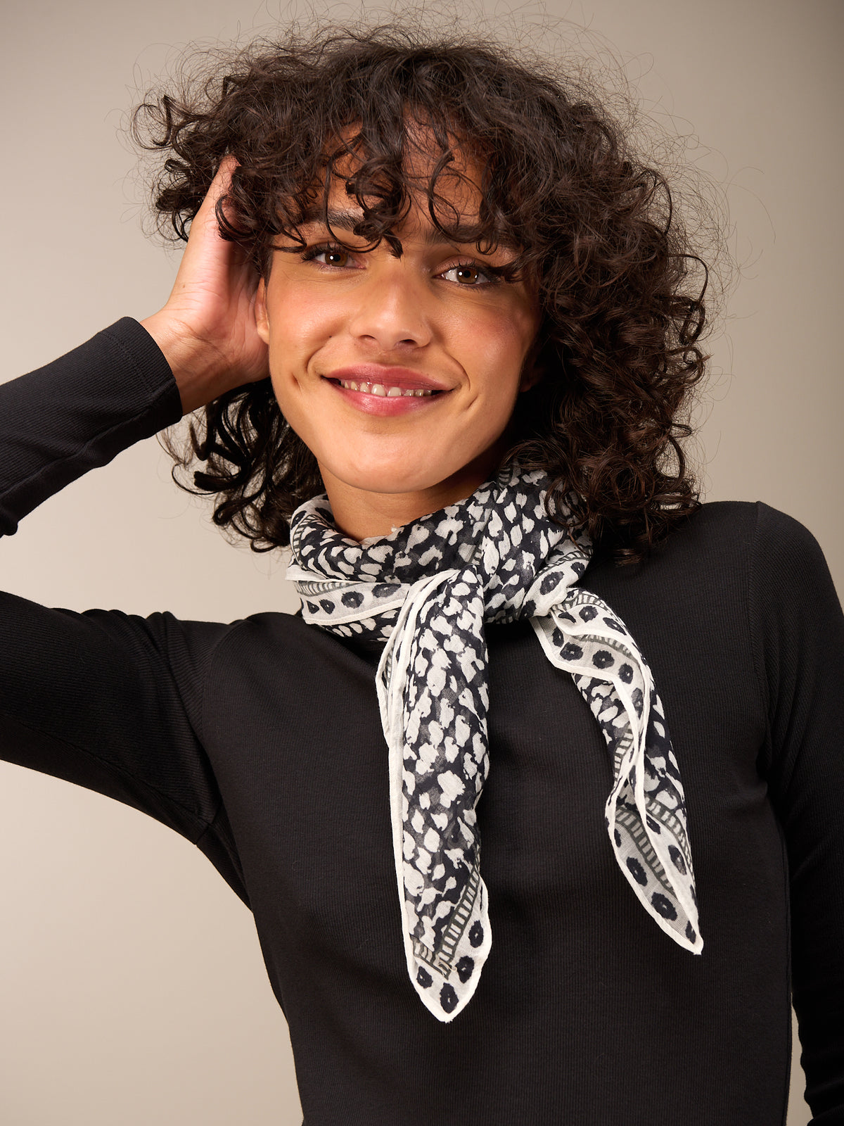 Printed scarf