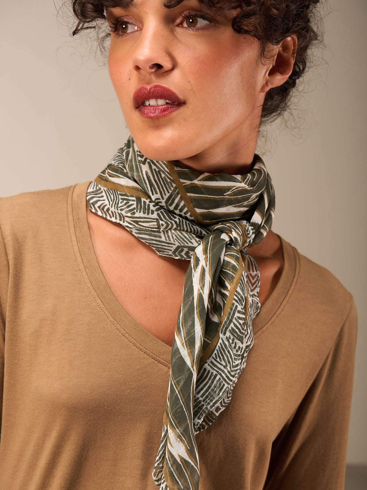 Printed scarf