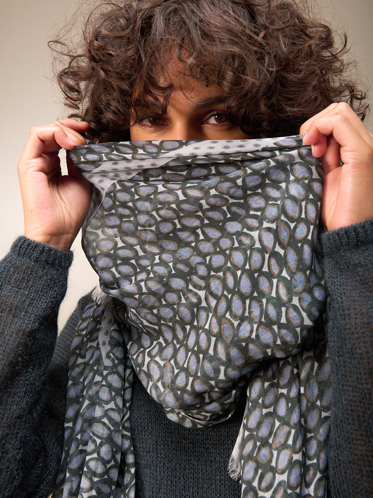 foulard imprimé