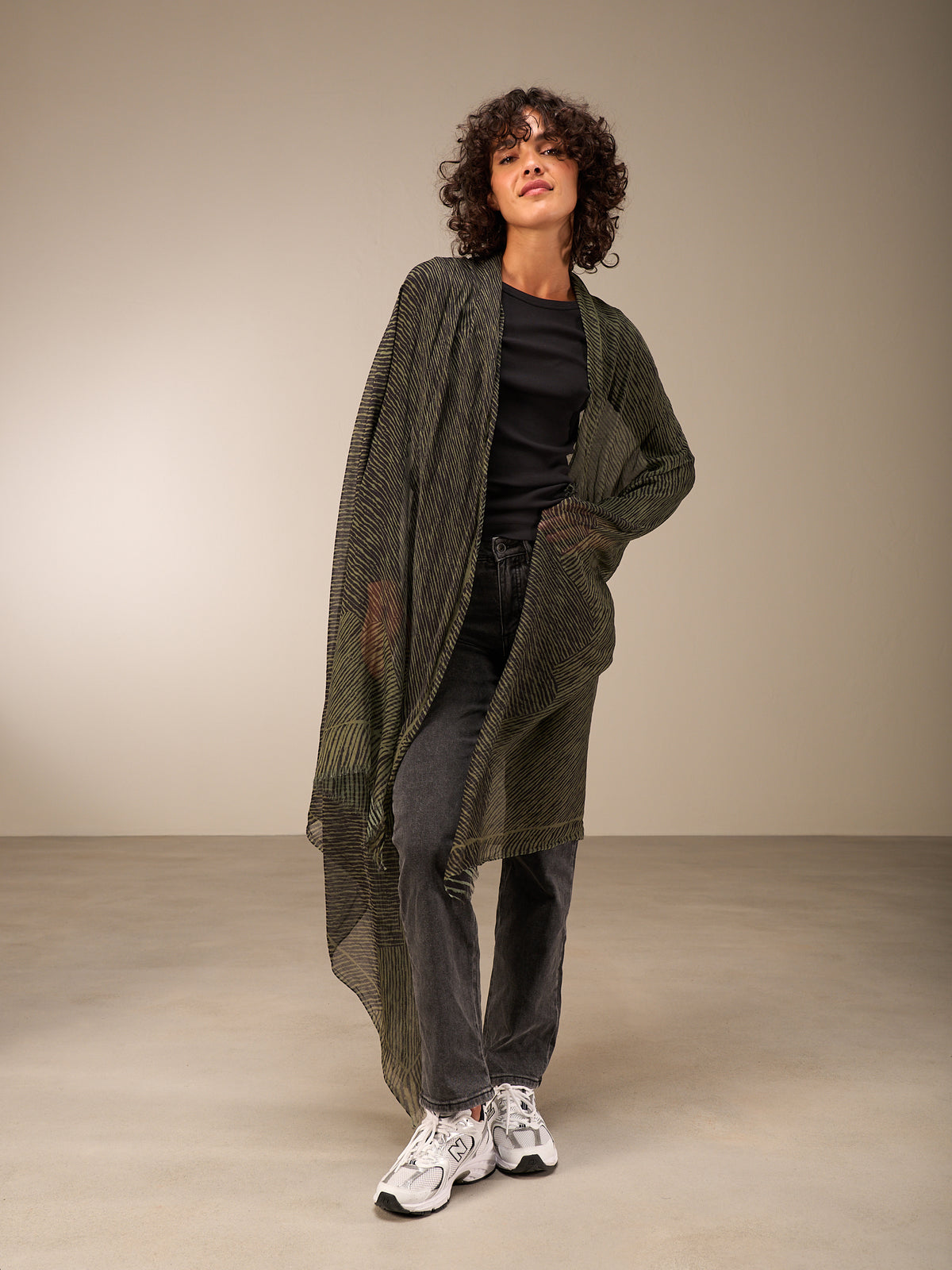 foulard imprimé
