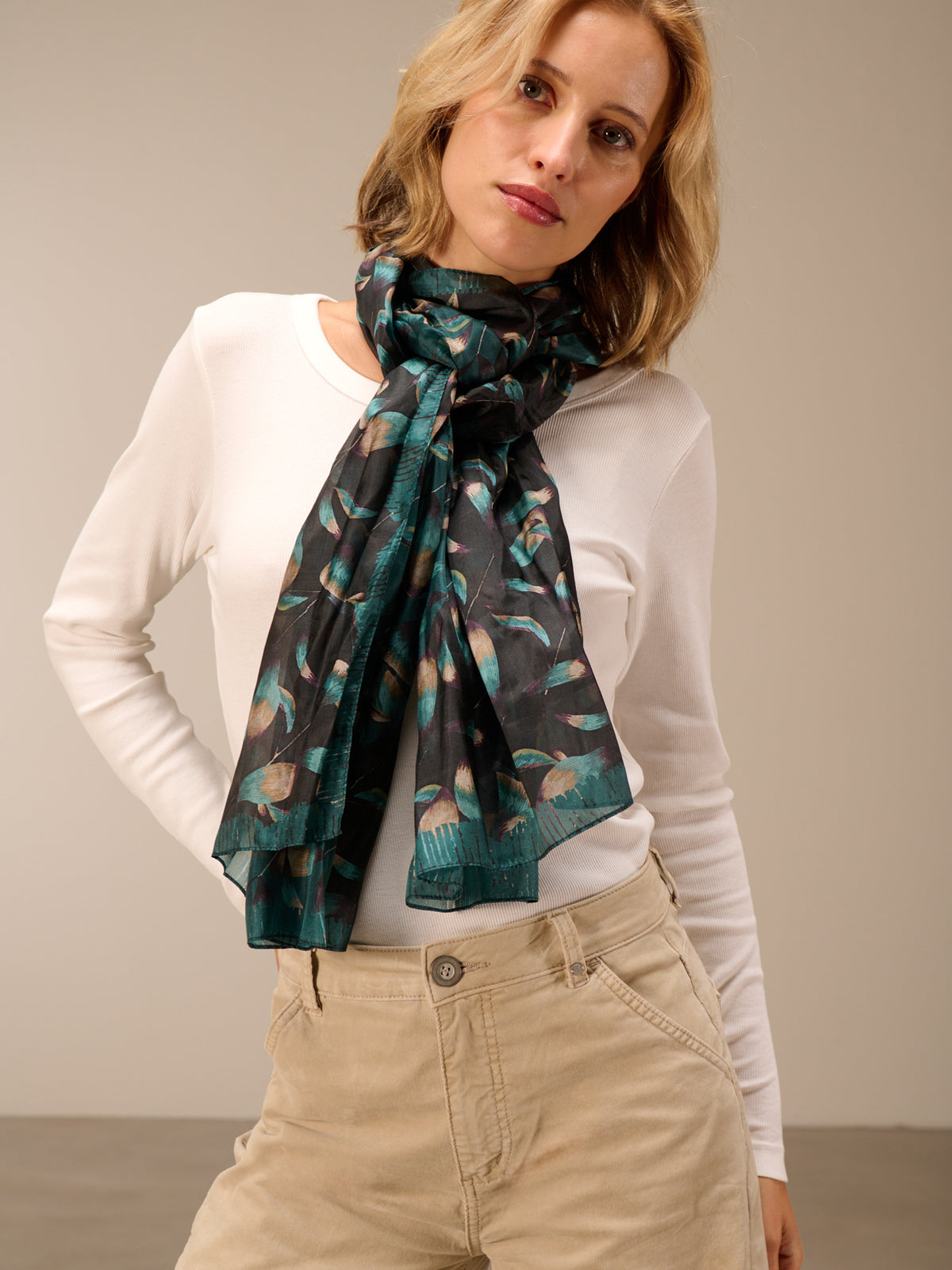 foulard en soie