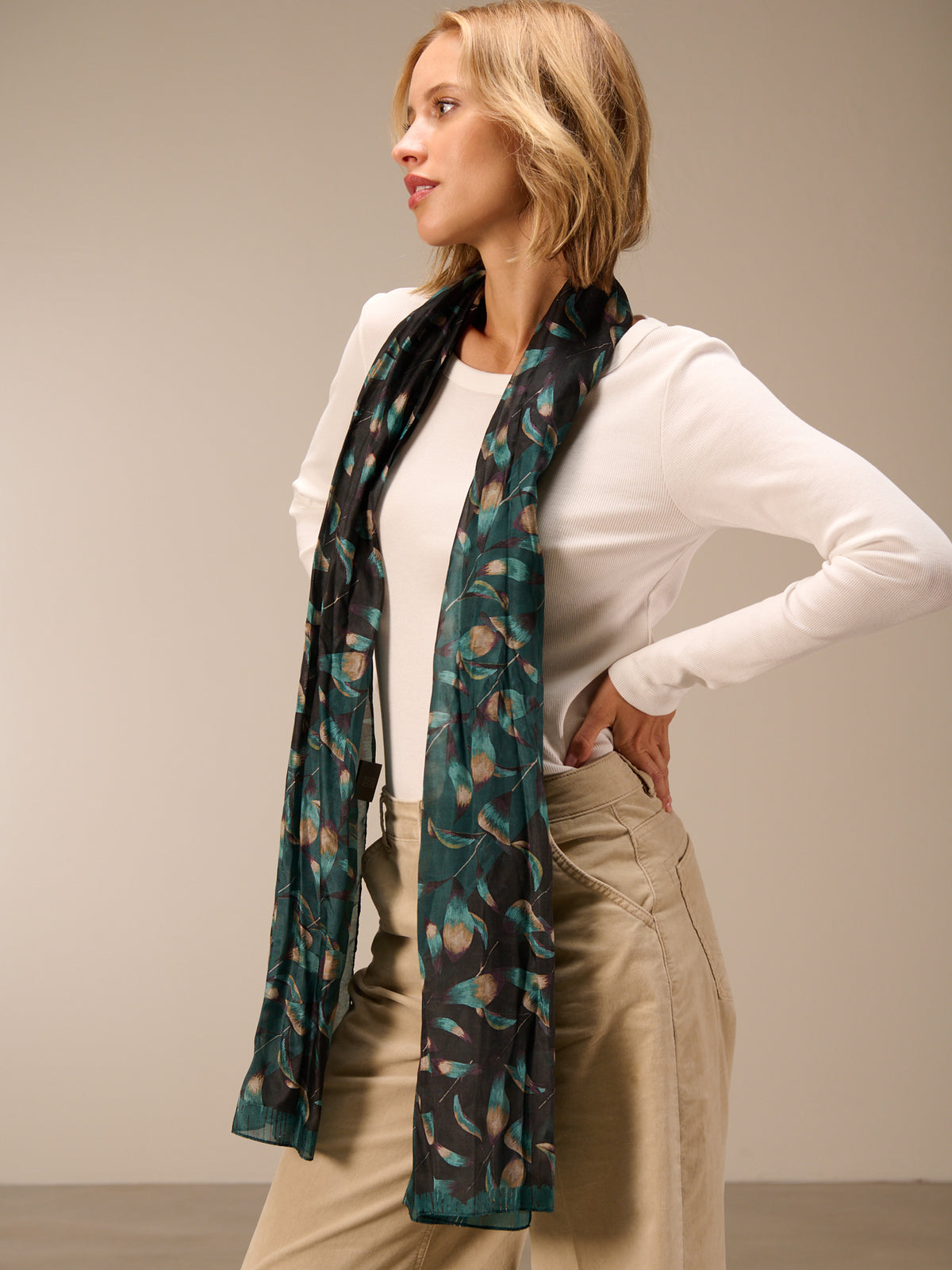 foulard en soie
