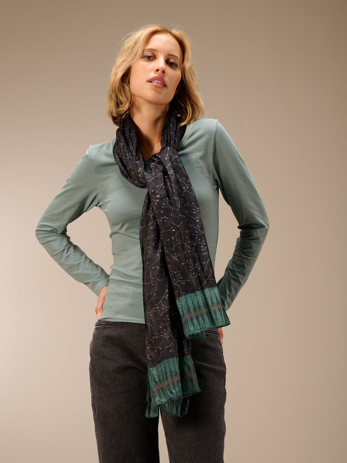 foulard en soie