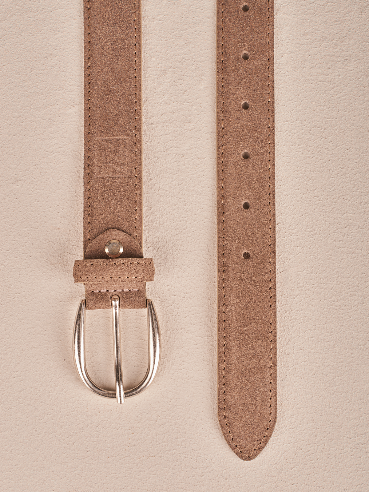 ceinture en daim