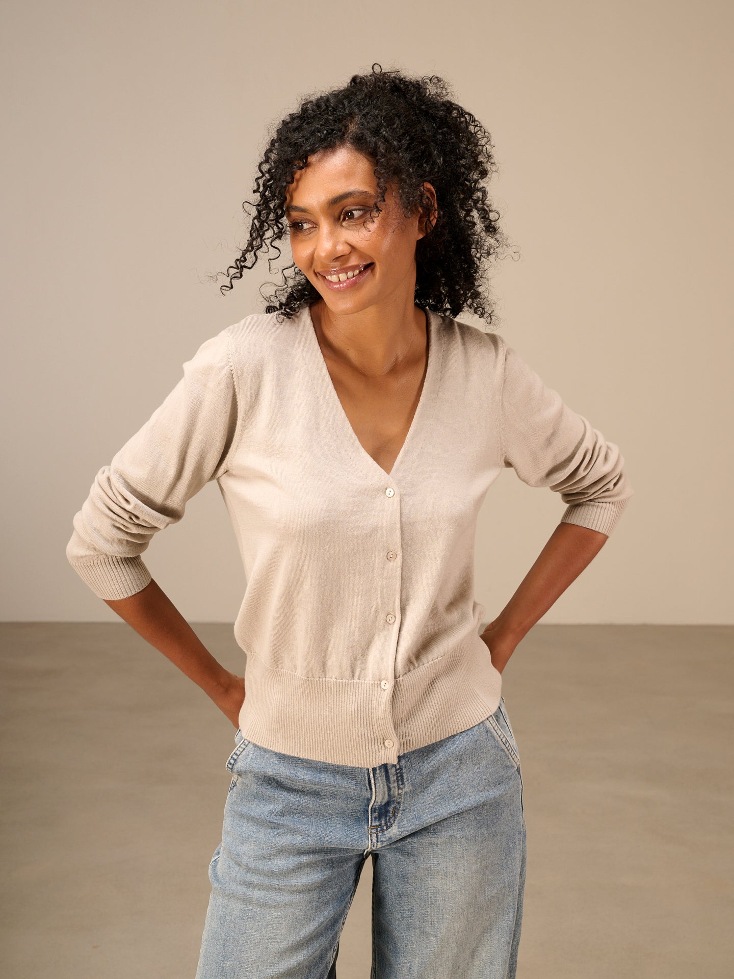 Merino cardigan