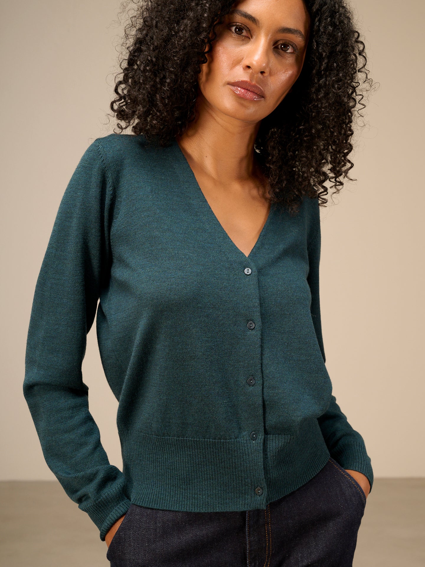 Merino cardigan