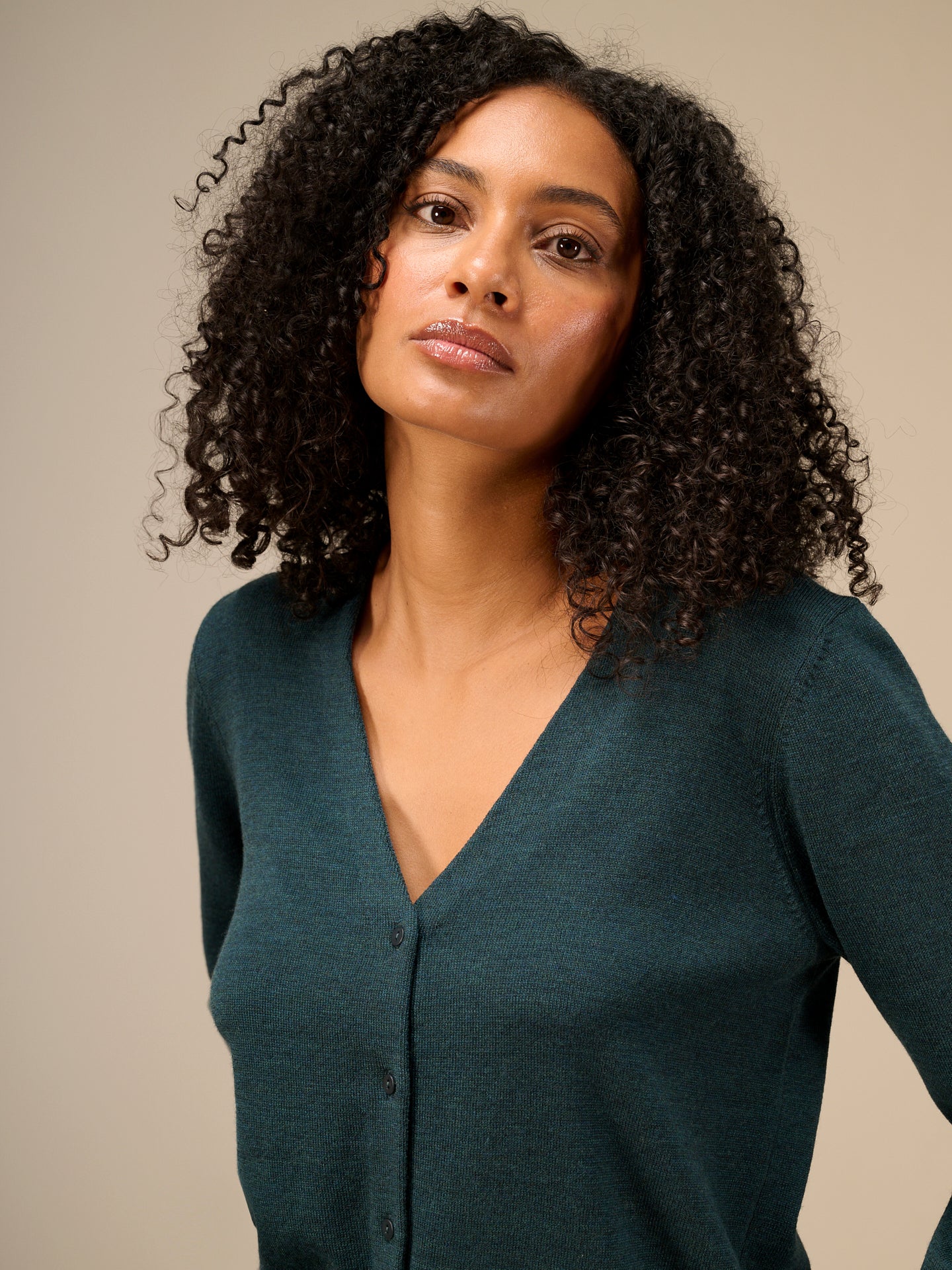 Merino cardigan