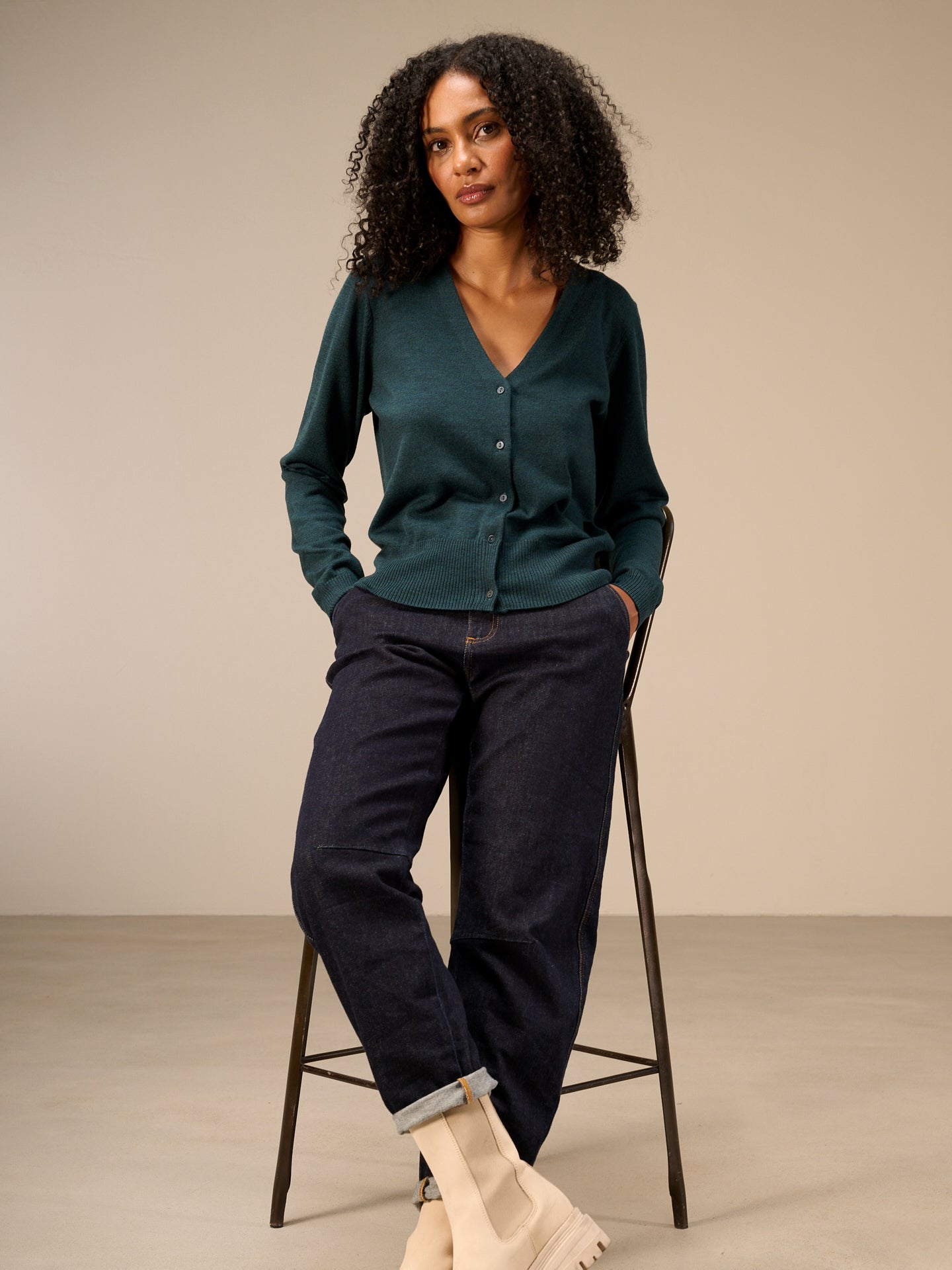 Merino cardigan