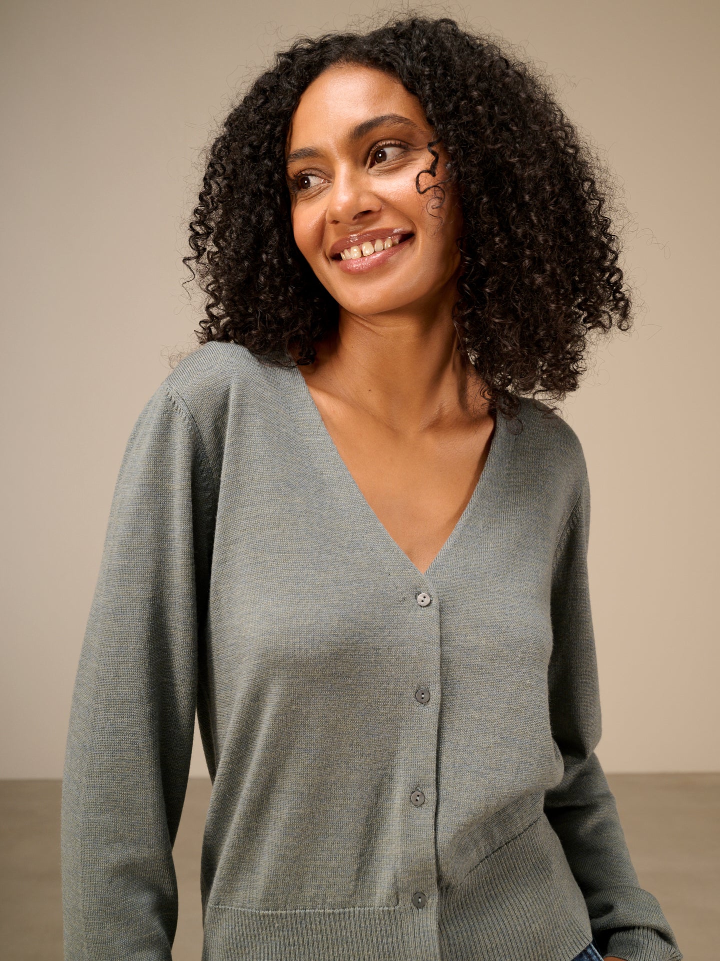 Merino cardigan