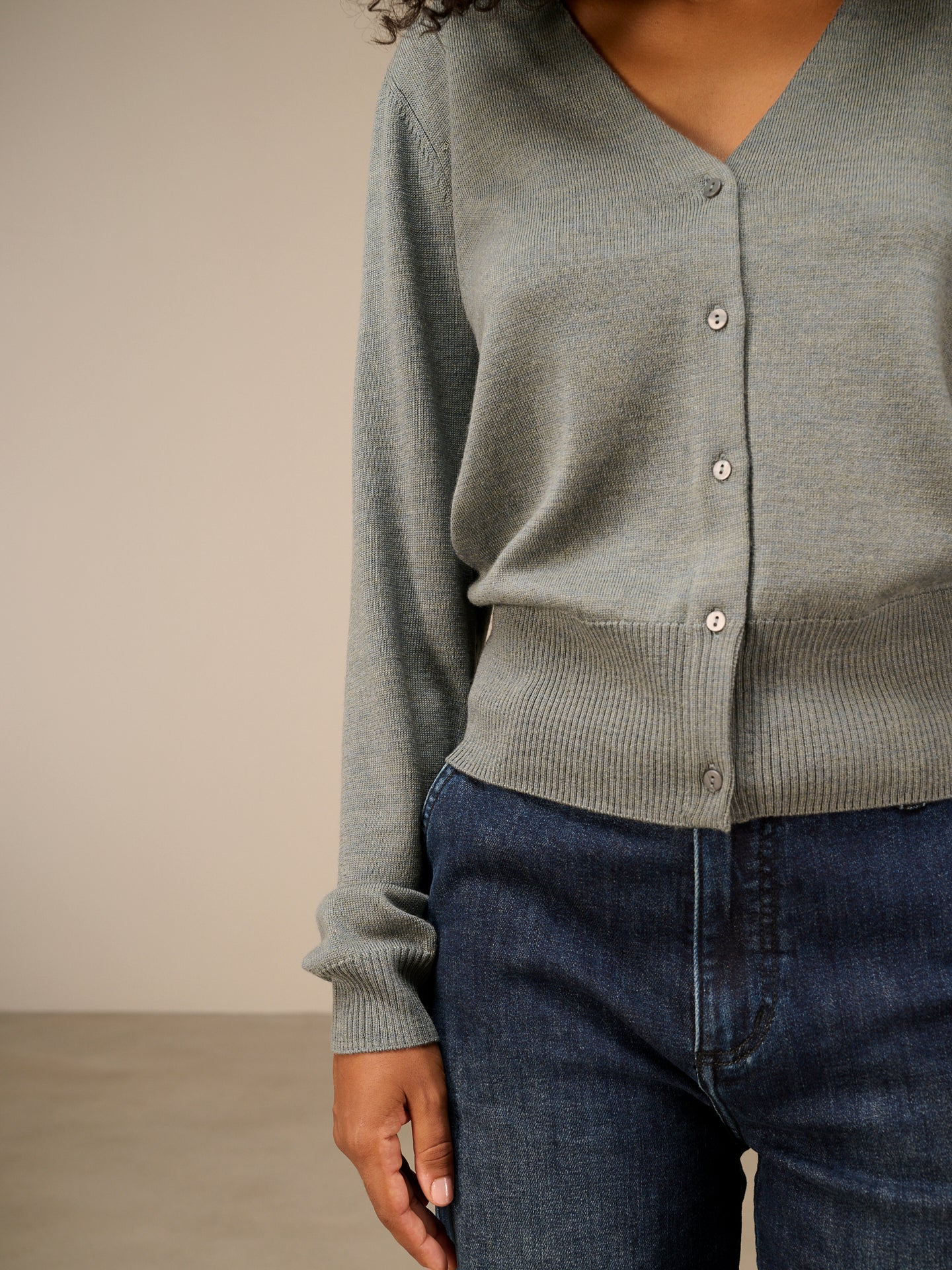 Merino cardigan