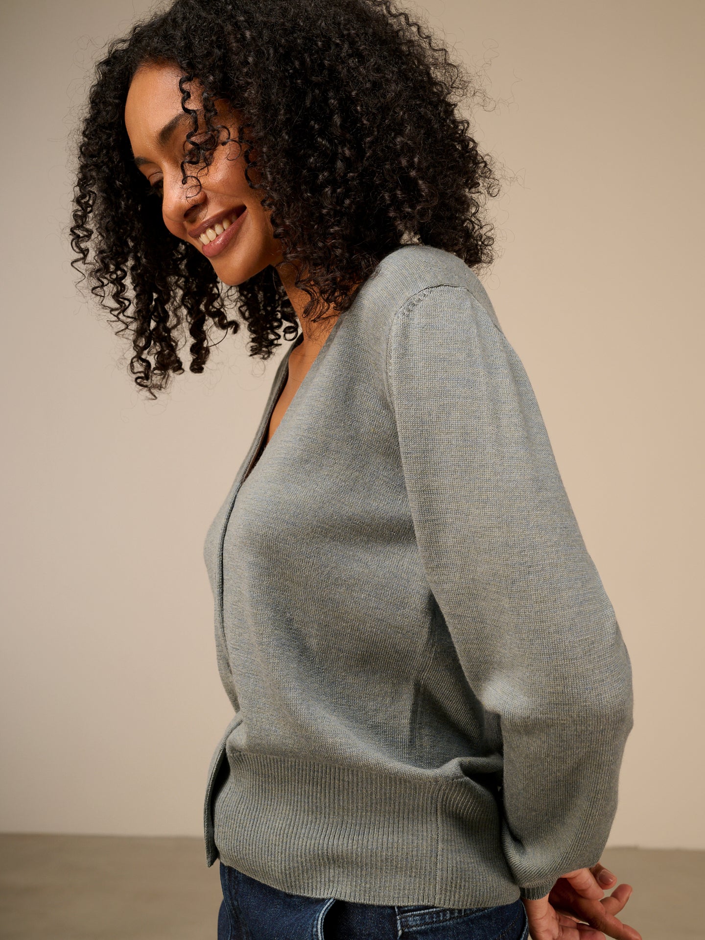 Merino cardigan