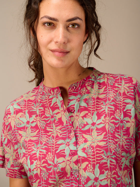 chemise à manches courtes