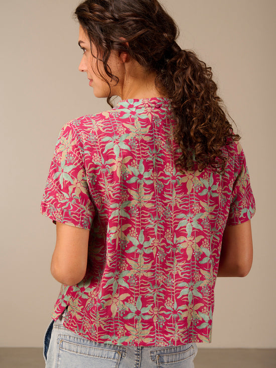 chemise à manches courtes