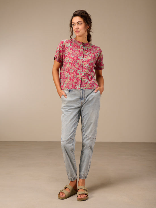 chemise à manches courtes