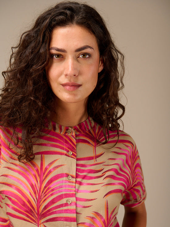 chemise à manches courtes