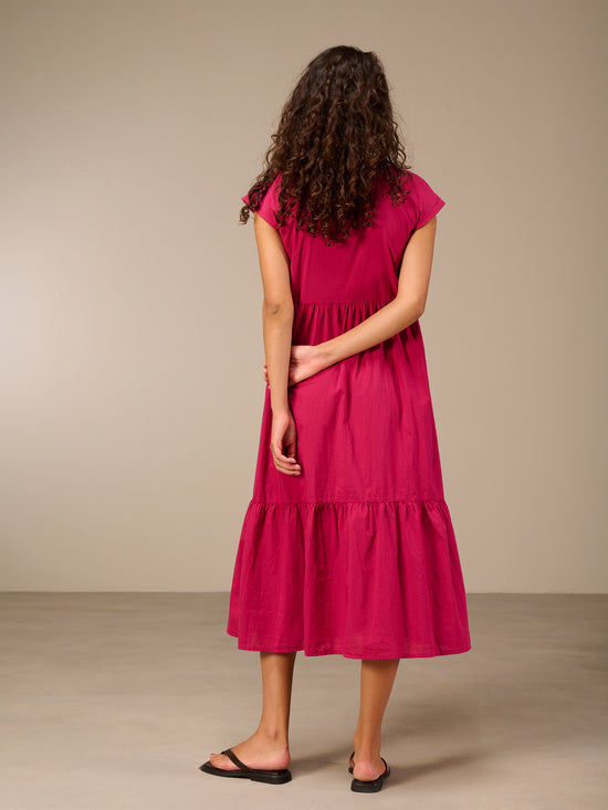 robe avec col en V