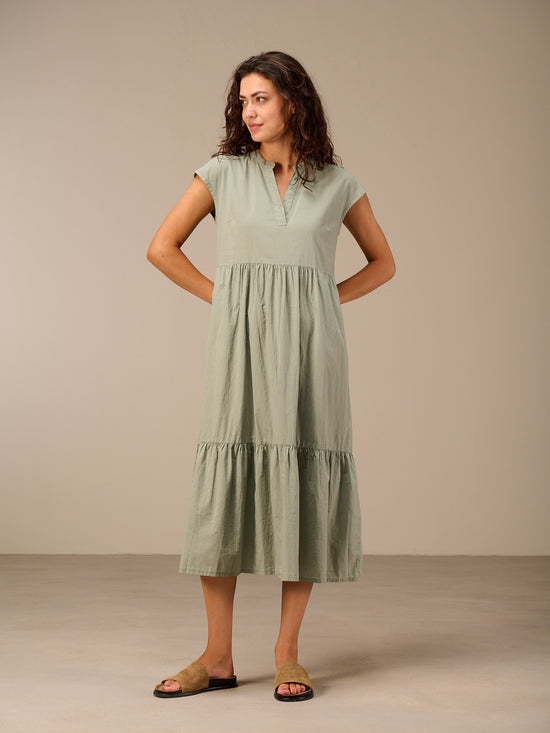 robe avec col en V