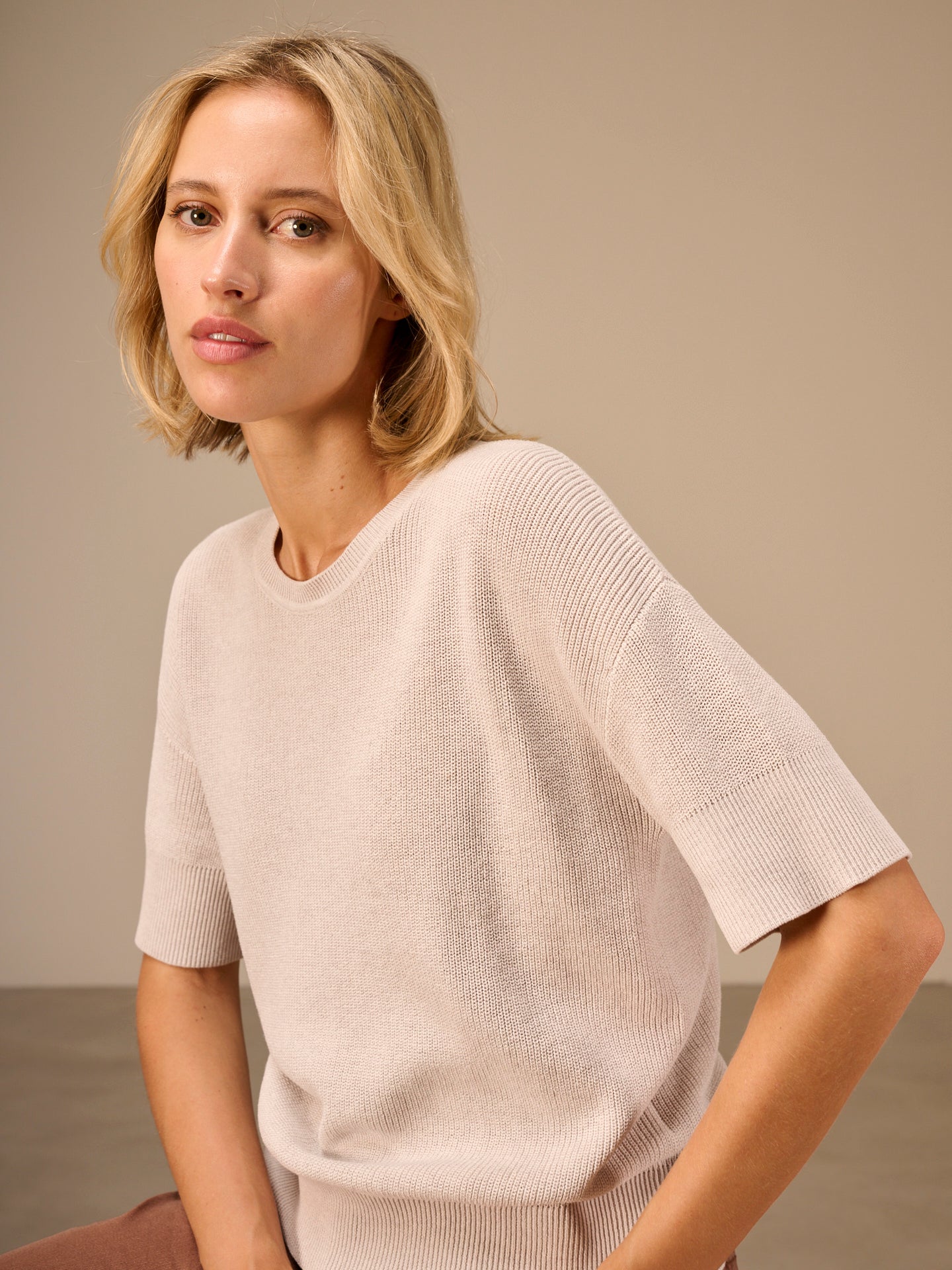 Fine knit sweater