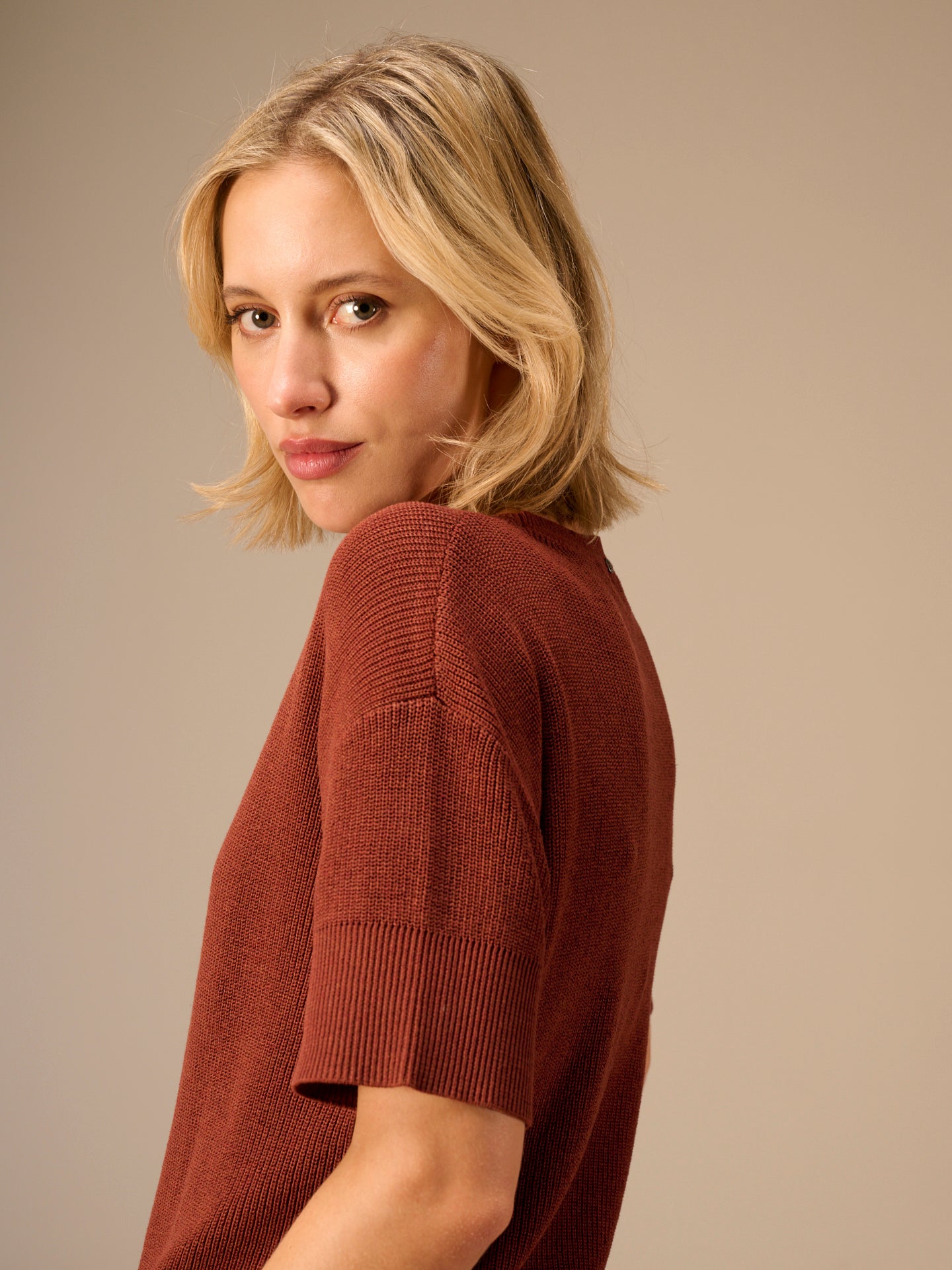 Fine knit sweater